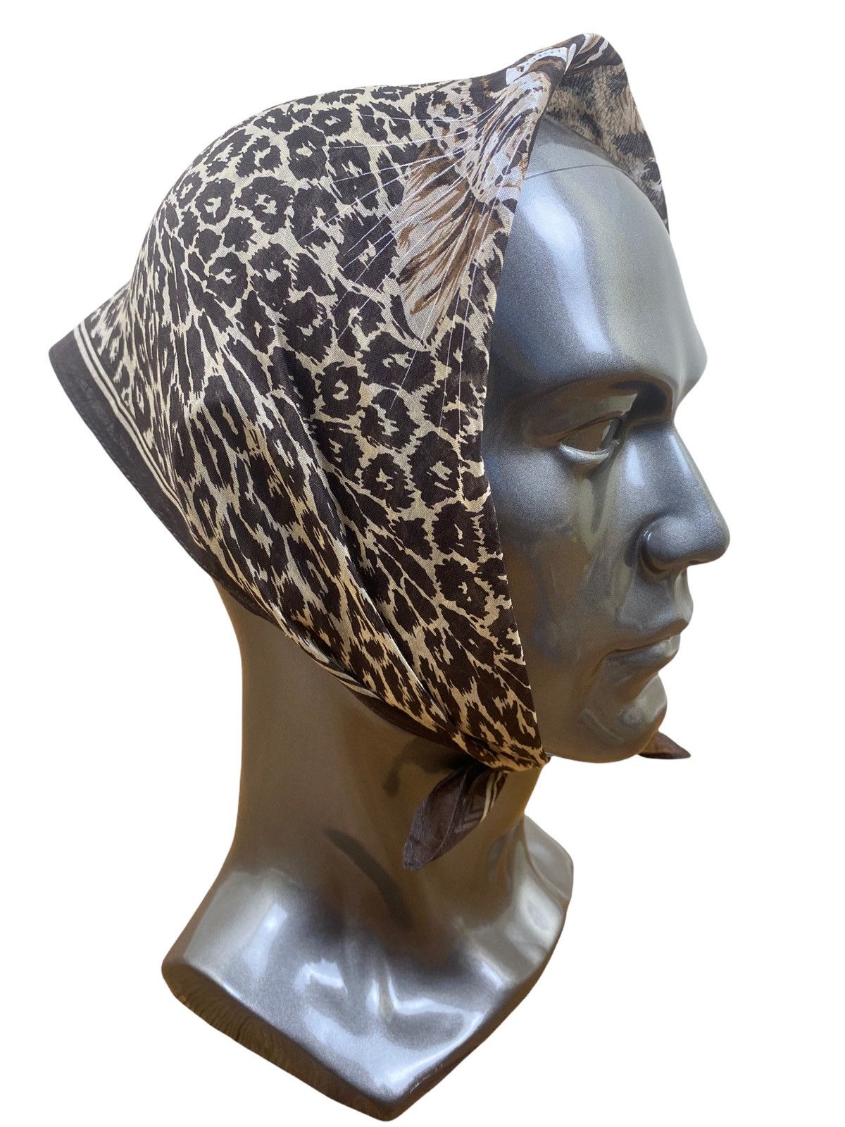 Leopard By Boutique Cerise Handkerchief Neckerchief Bandana