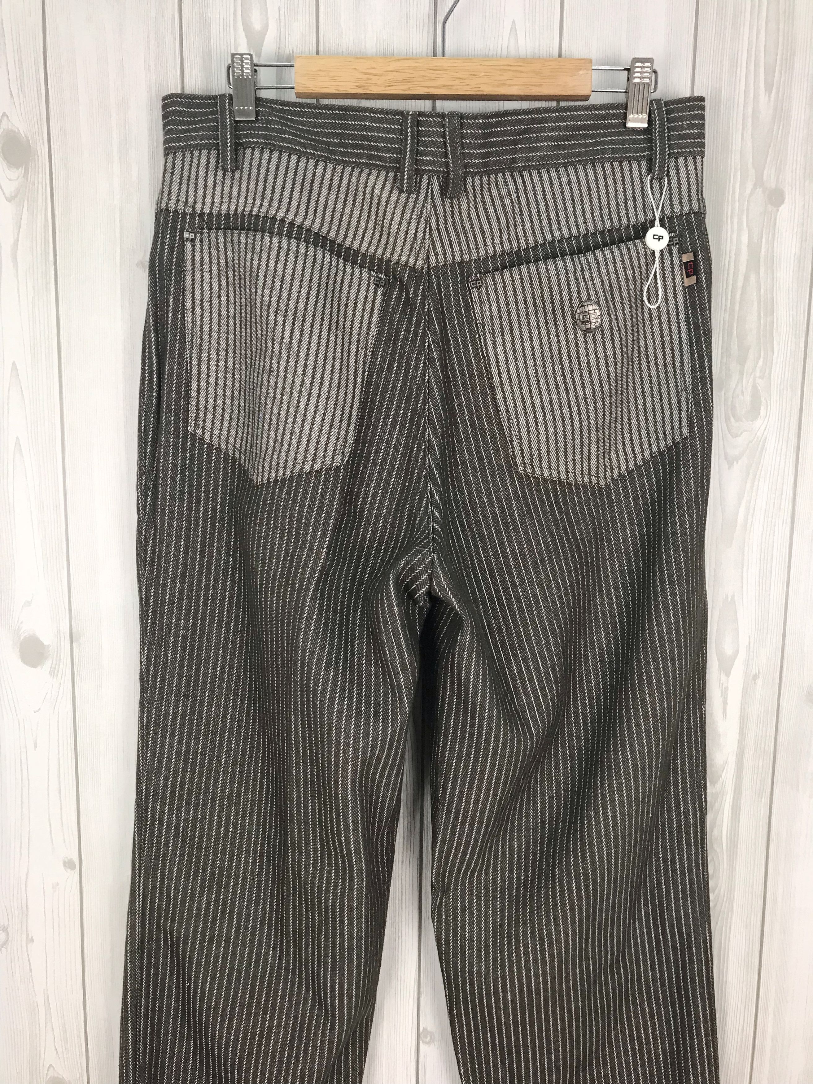 Carlo Palazzi Vintage CARLO PALAZZI Striped Denim Jeans Size US 34 / EU 50 - 8 Thumbnail