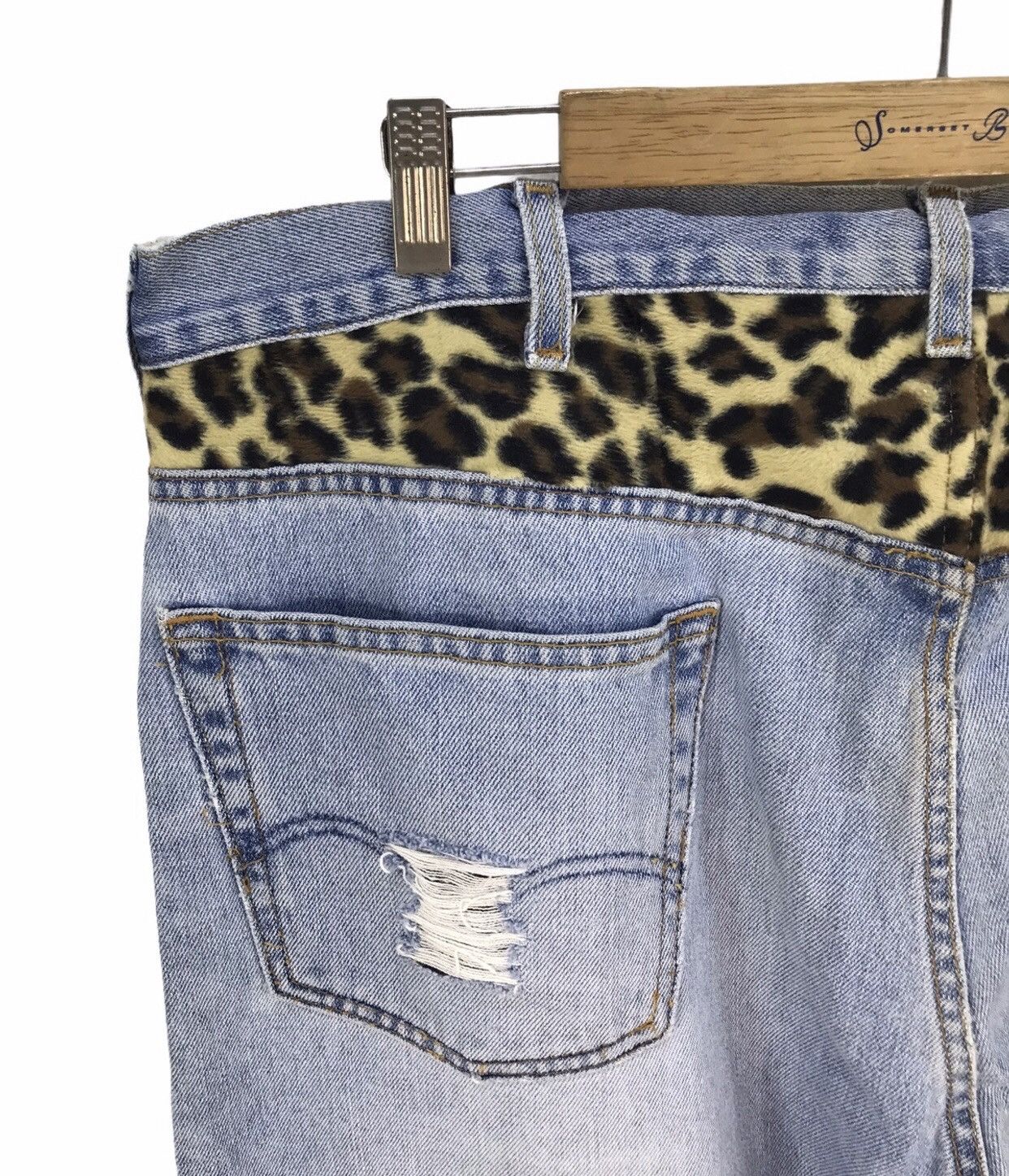 Levi's Vintage Levis Reconstructed/Custom By No 5 Jeans Mick Jagger Size US 39 - 6 Thumbnail