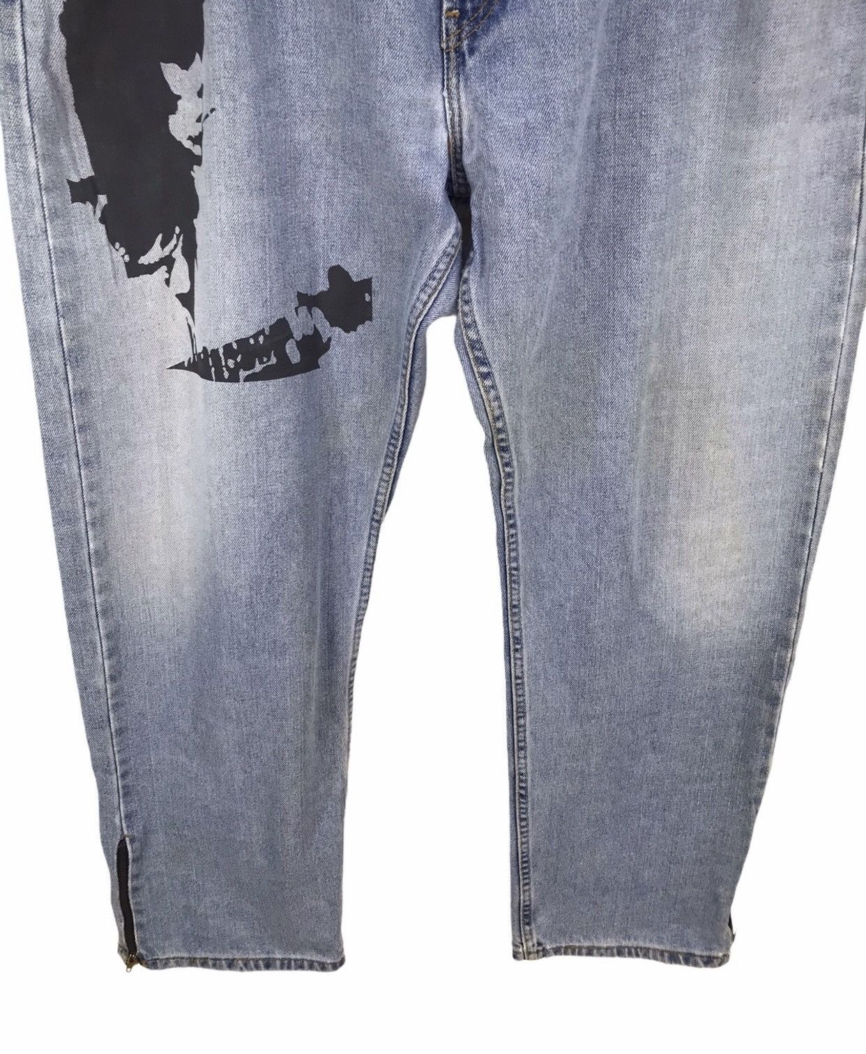 Levi's Vintage Levis Reconstructed/Custom By No 5 Jeans Mick Jagger Size US 39 - 8 Thumbnail