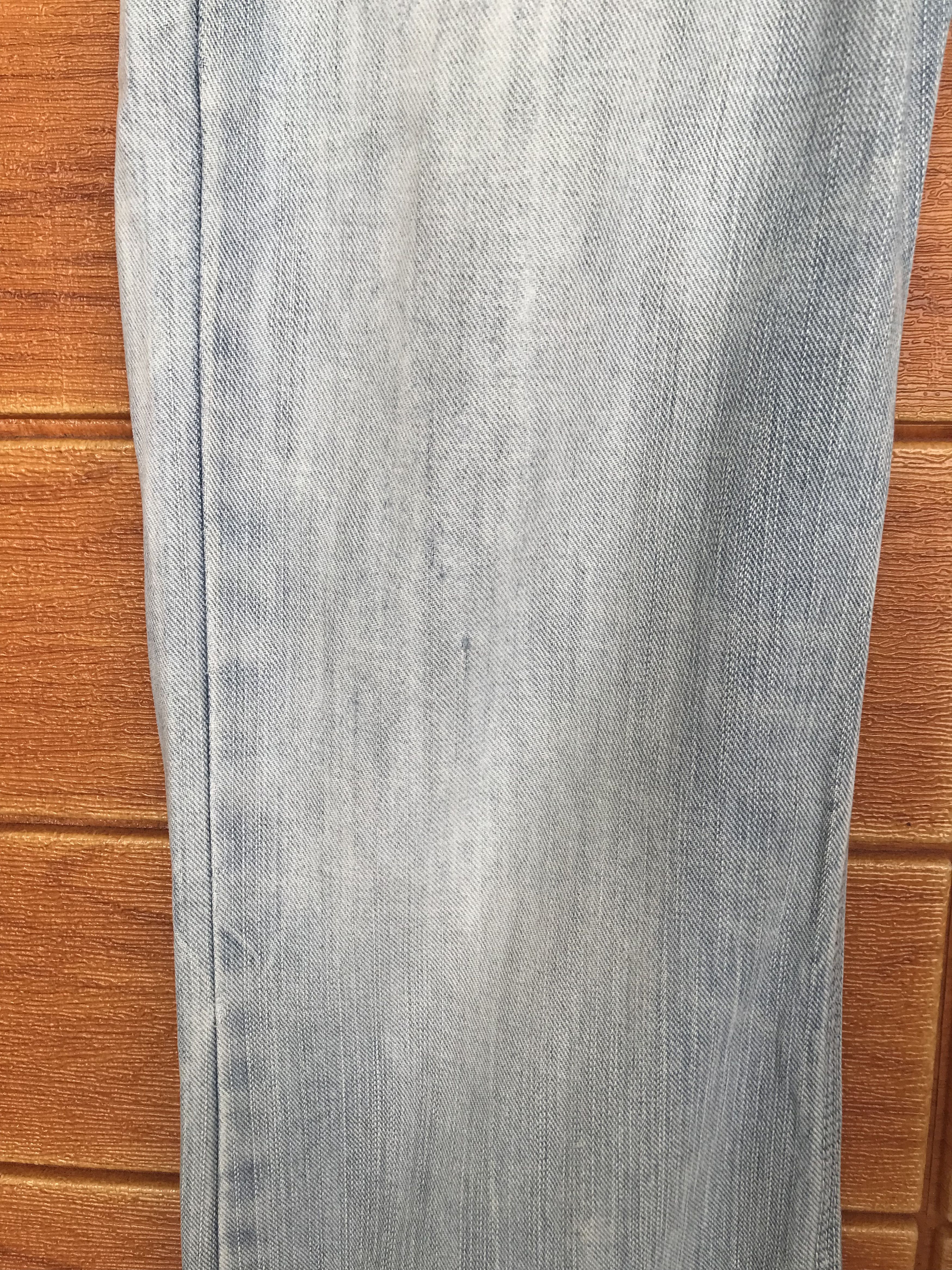Edwin Flare Jeans Edwin Patchwork Distressed Denim Boot Cut Size US 31 - 9 Thumbnail