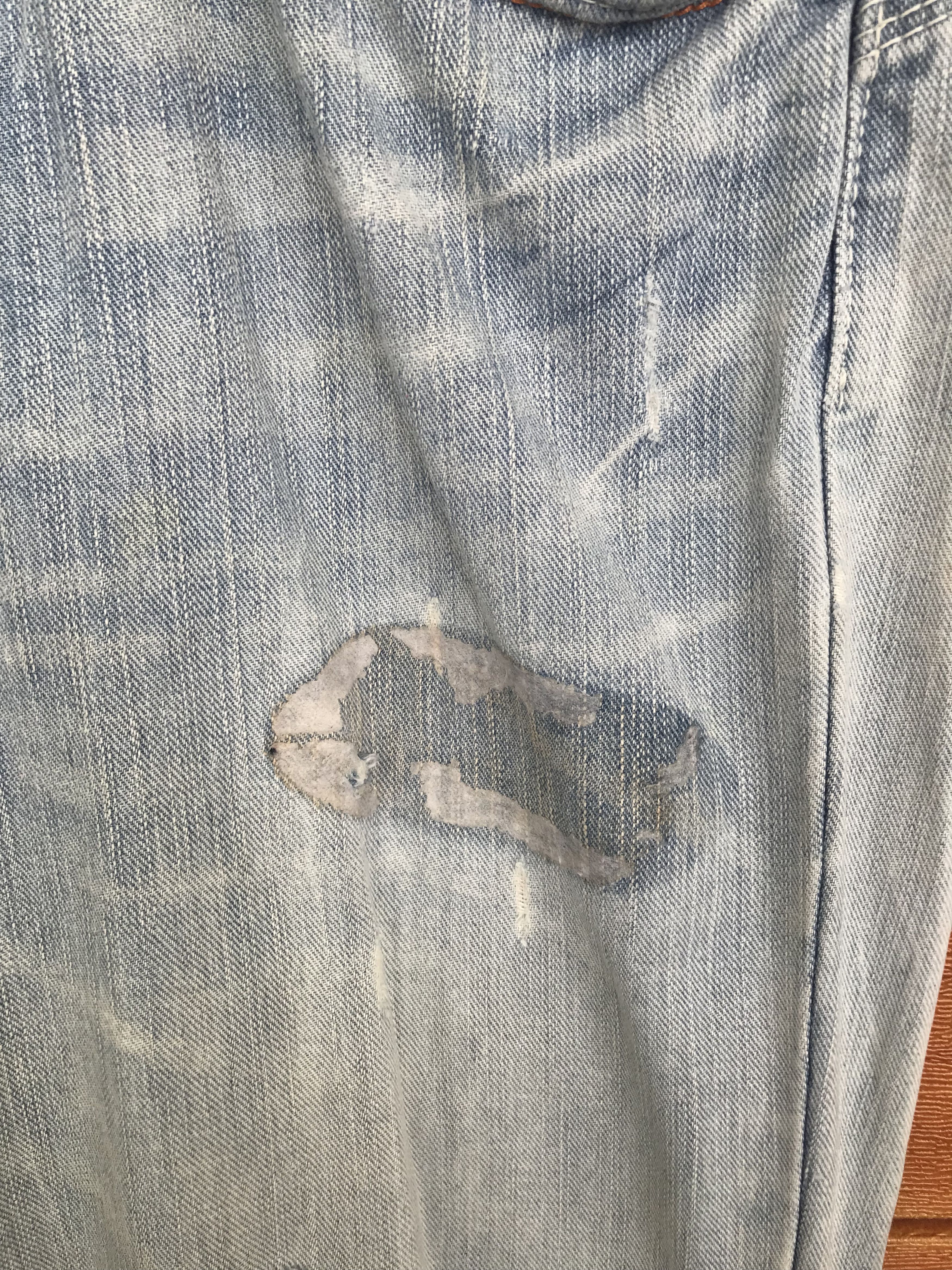 Edwin Flare Jeans Edwin Patchwork Distressed Denim Boot Cut Size US 31 - 5 Thumbnail