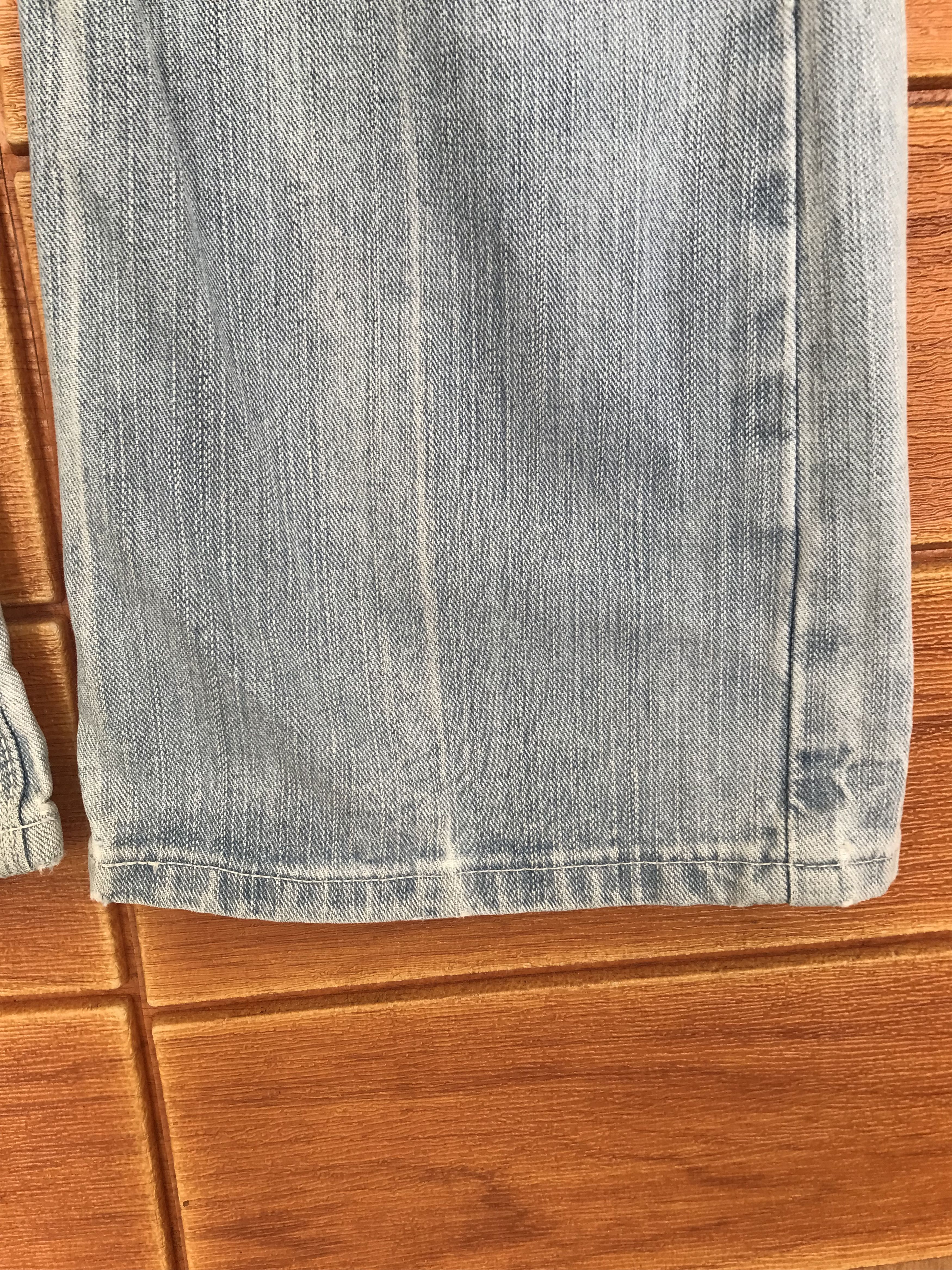 Edwin Flare Jeans Edwin Patchwork Distressed Denim Boot Cut Size US 31 - 11 Thumbnail