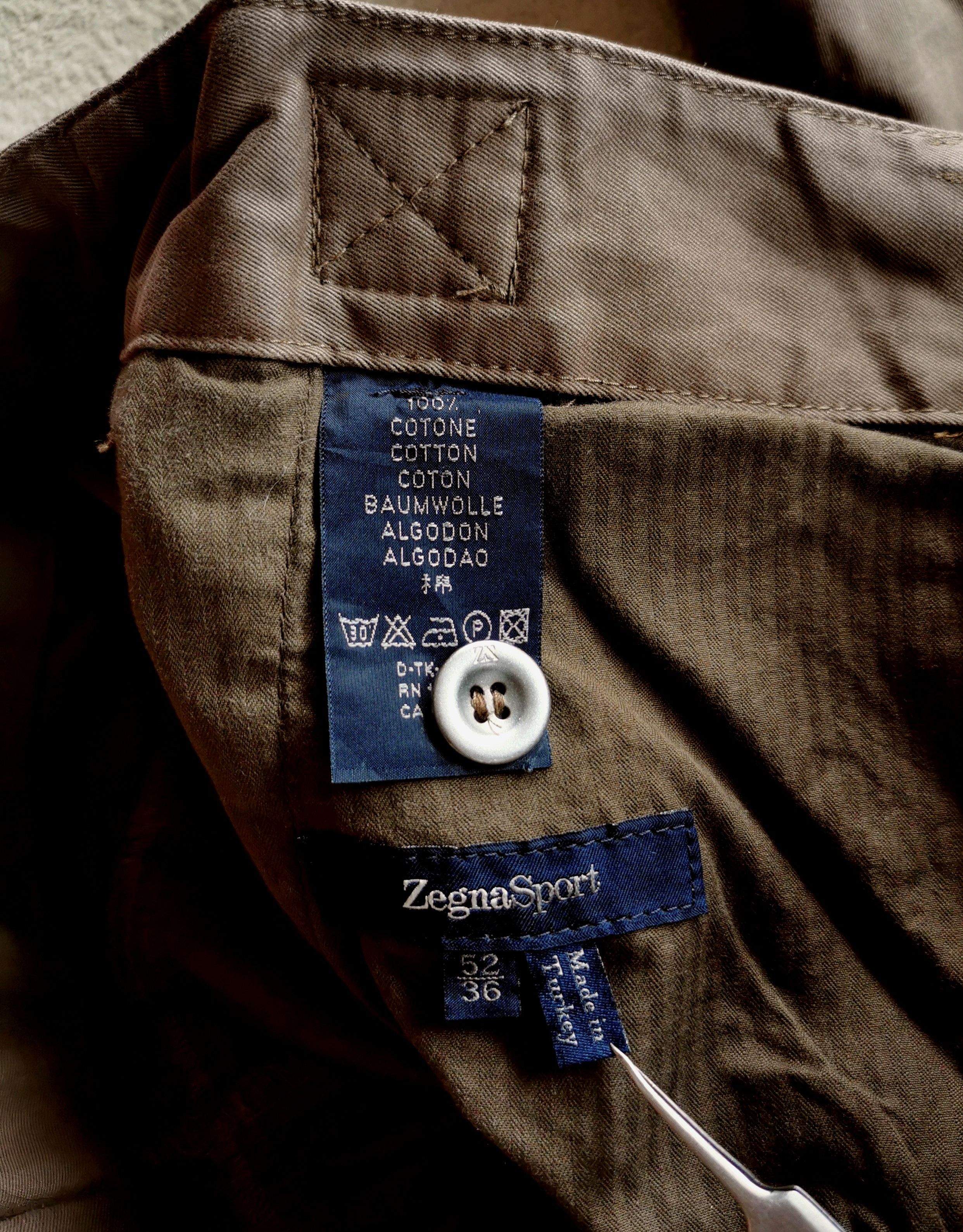 Ermenegildo Zegna Zegna Cargo Pants Size US 36 / EU 52 - 6 Thumbnail