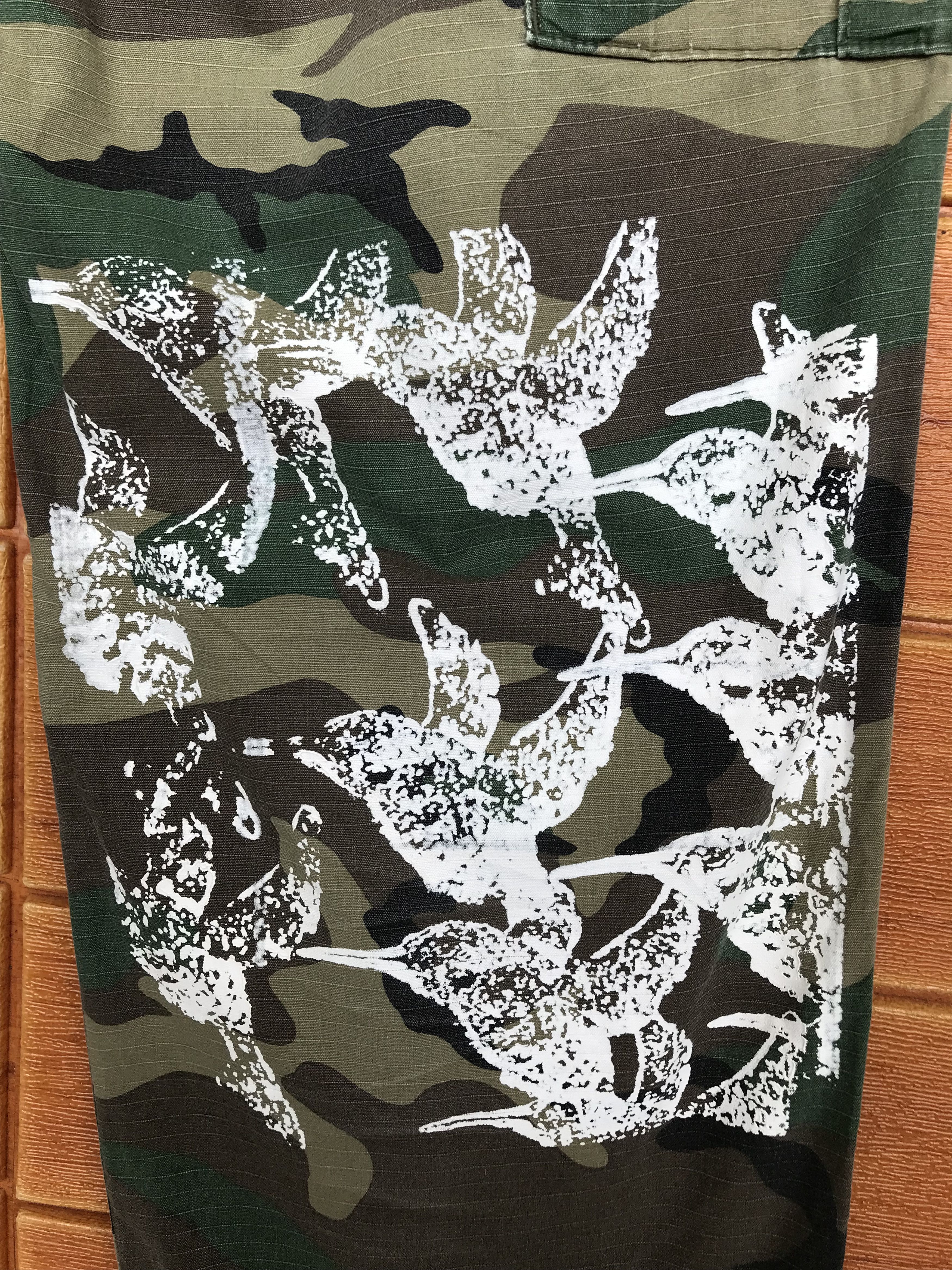 Hysteric Glamour × Undercover Japanese Designer WD Camouflaged Military Trouser Pants Size US 32 / EU 48 - 3 Thumbnail