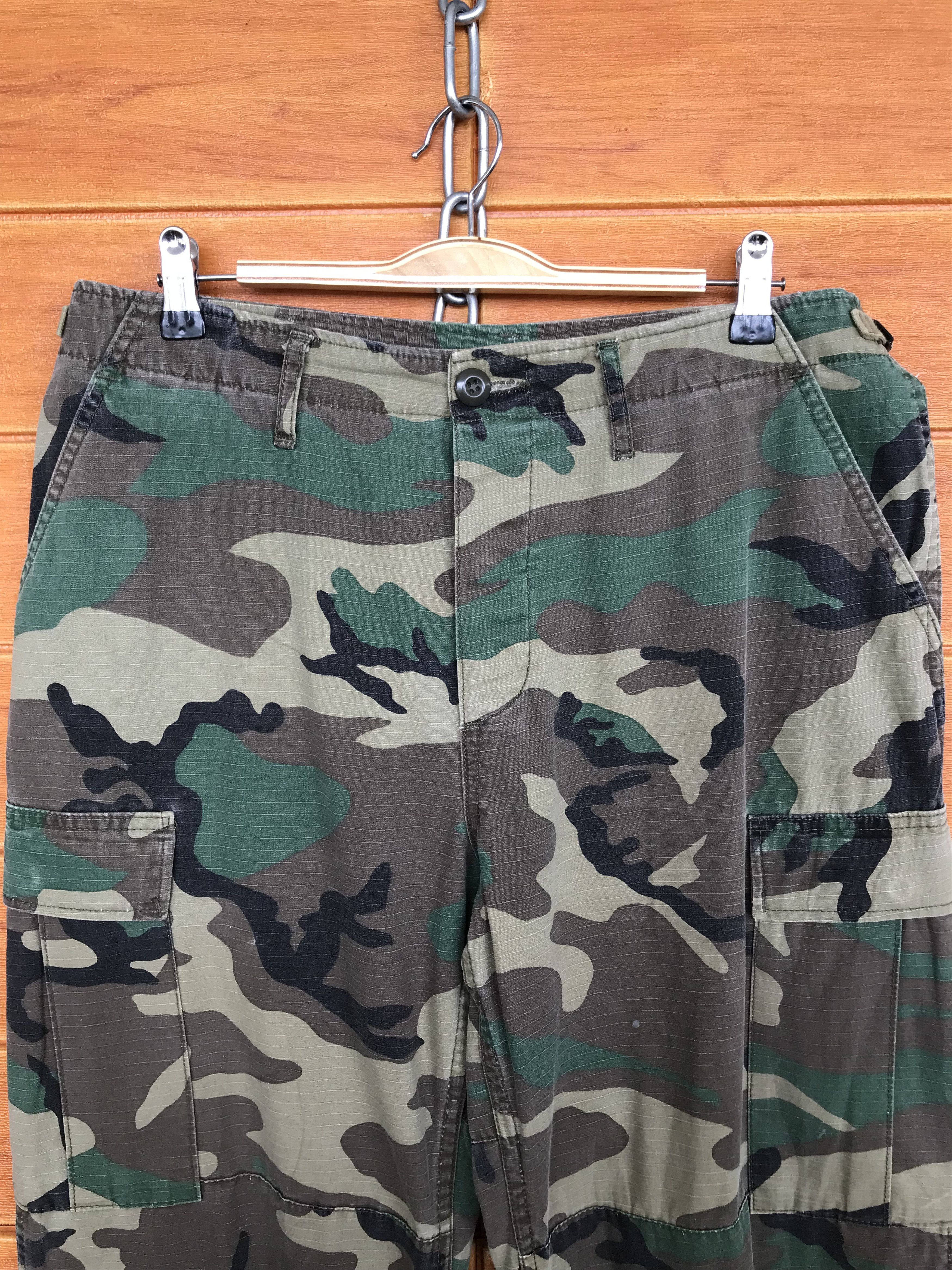 Hysteric Glamour × Undercover Japanese Designer WD Camouflaged Military Trouser Pants Size US 32 / EU 48 - 7 Thumbnail
