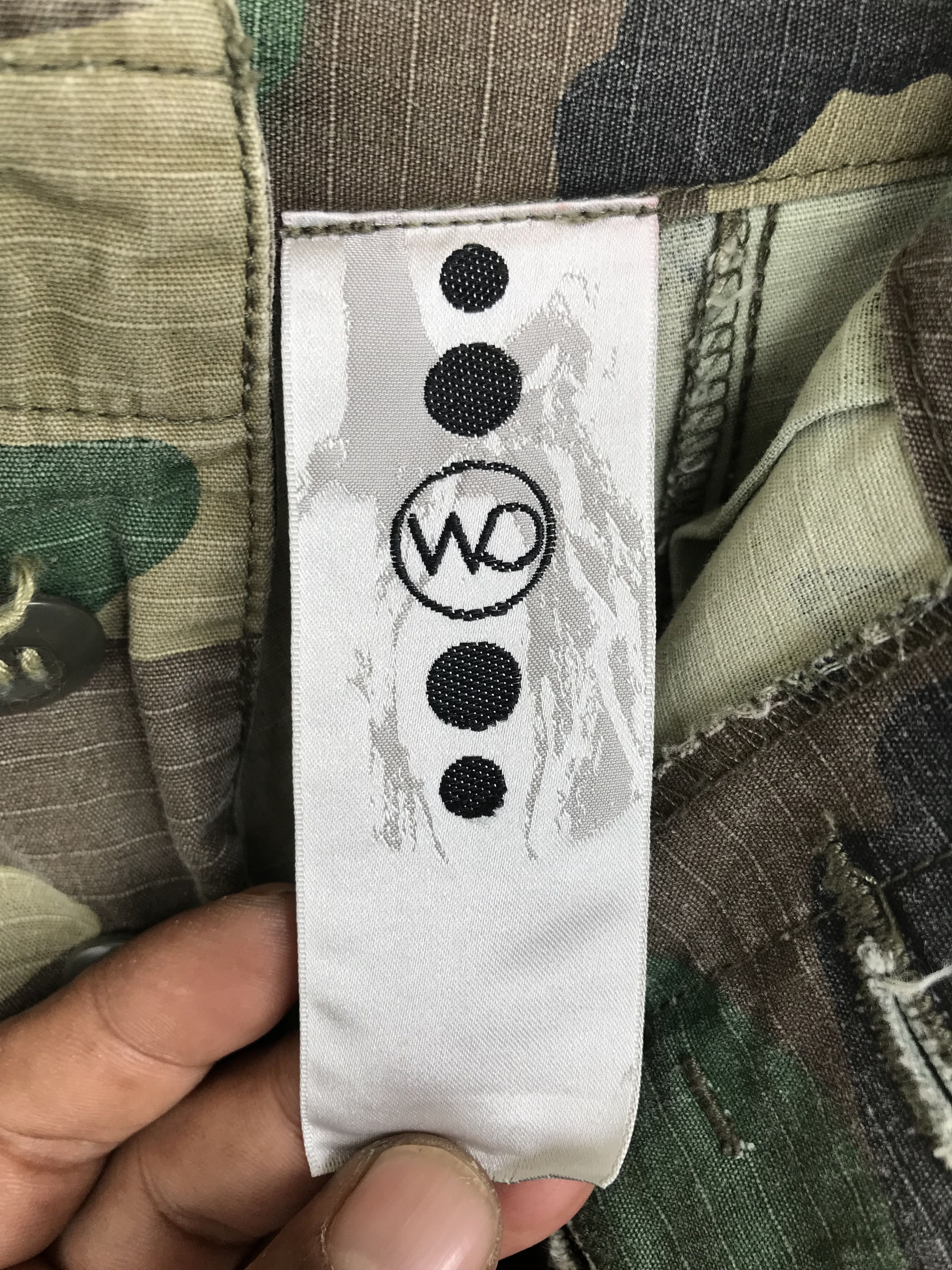Hysteric Glamour × Undercover Japanese Designer WD Camouflaged Military Trouser Pants Size US 32 / EU 48 - 15 Thumbnail