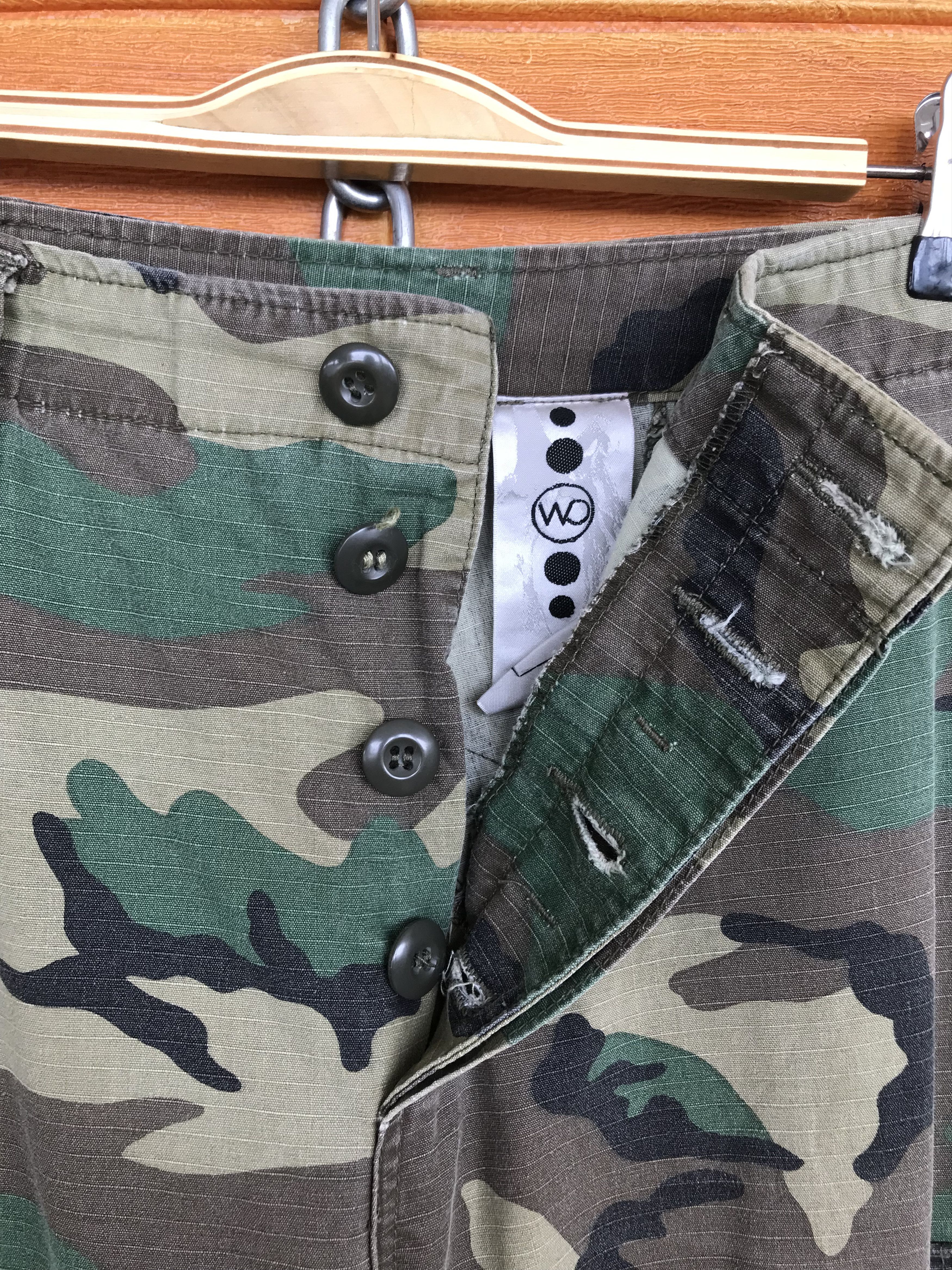 Hysteric Glamour × Undercover Japanese Designer WD Camouflaged Military Trouser Pants Size US 32 / EU 48 - 14 Thumbnail