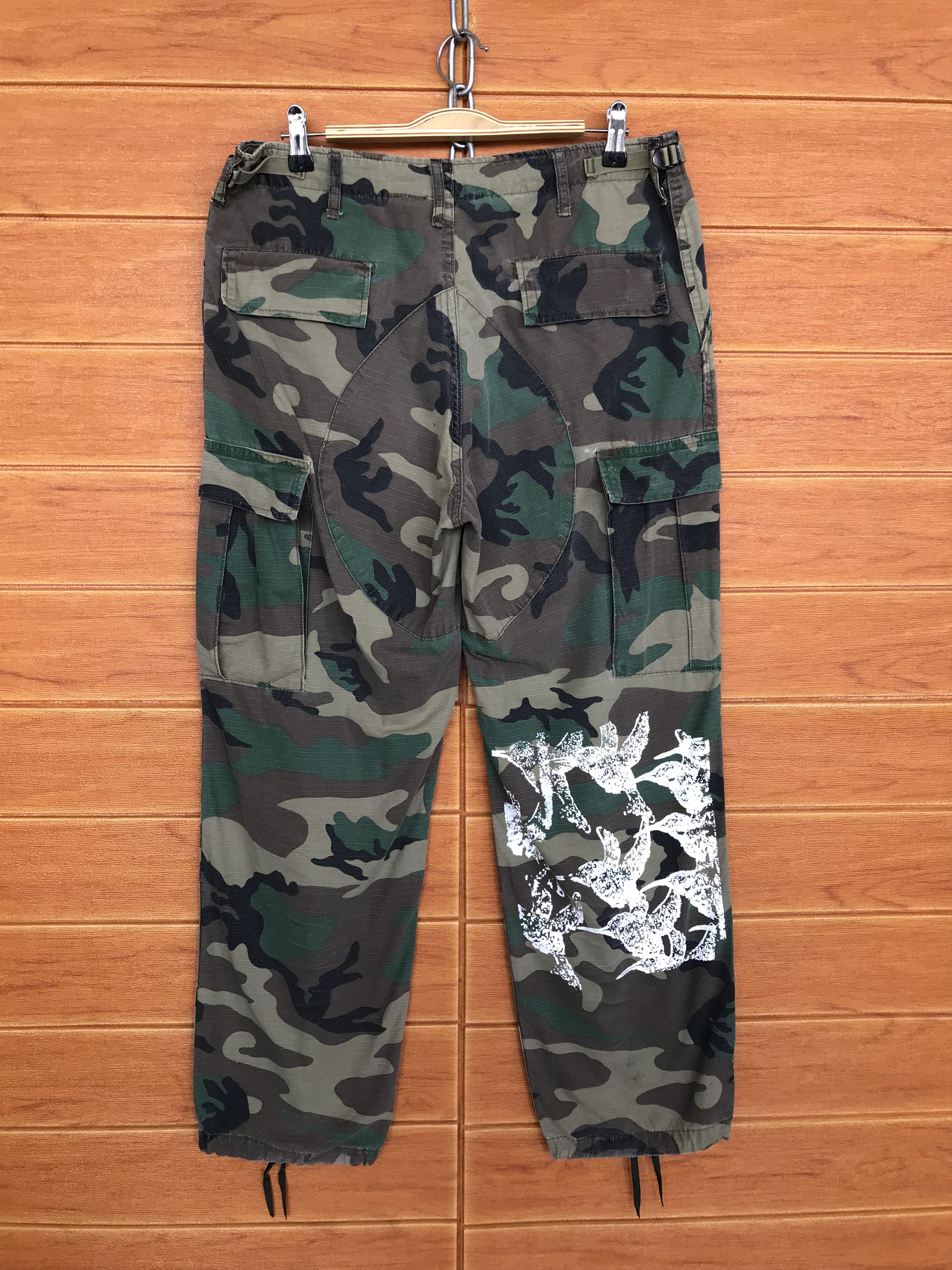 Hysteric Glamour × Undercover Japanese Designer WD Camouflaged Military Trouser Pants Size US 32 / EU 48 - 1 Thumbnail