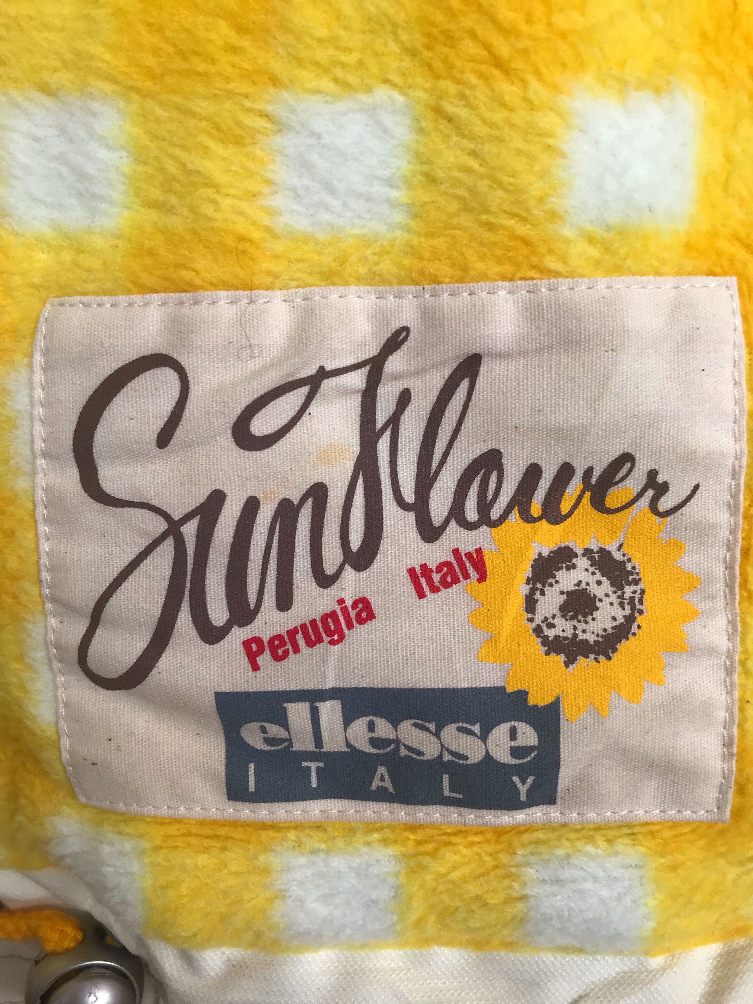 Ellesse Vintage 90s ELLESSE SUNFLOWER Reversible Jacket Size US L / EU 52-54 / 3 - 18 Thumbnail