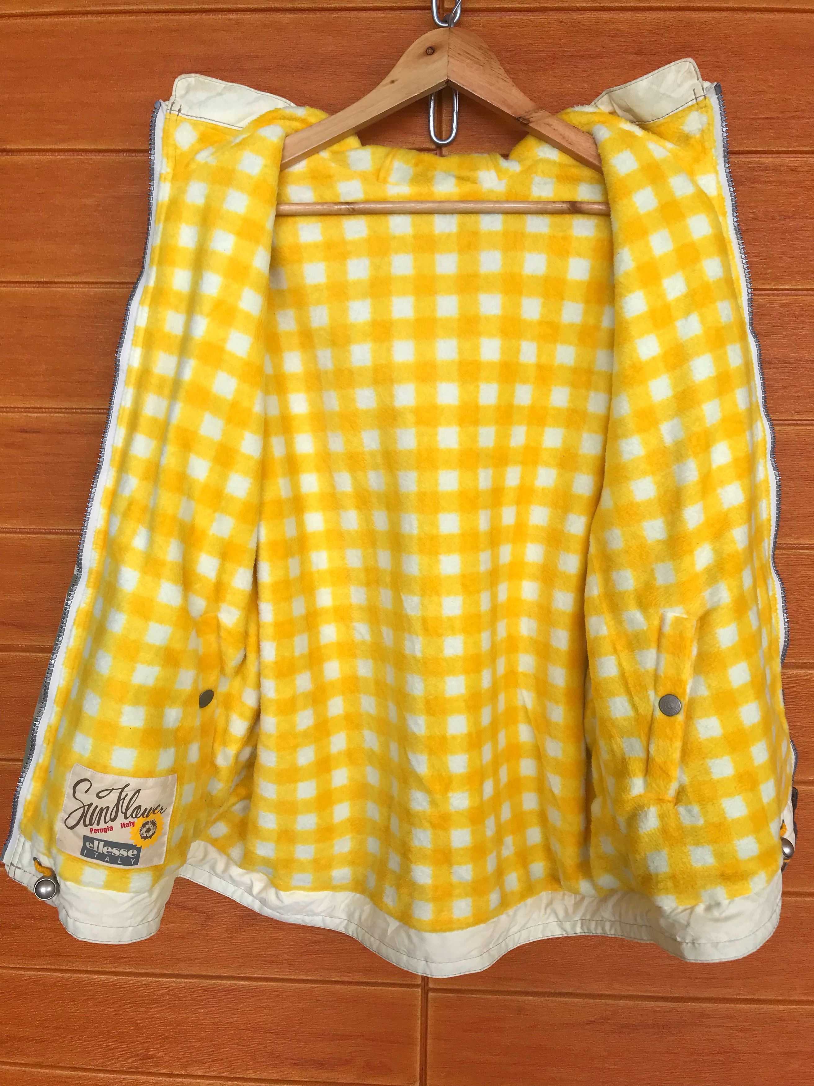 Ellesse Vintage 90s ELLESSE SUNFLOWER Reversible Jacket Size US L / EU 52-54 / 3 - 10 Thumbnail