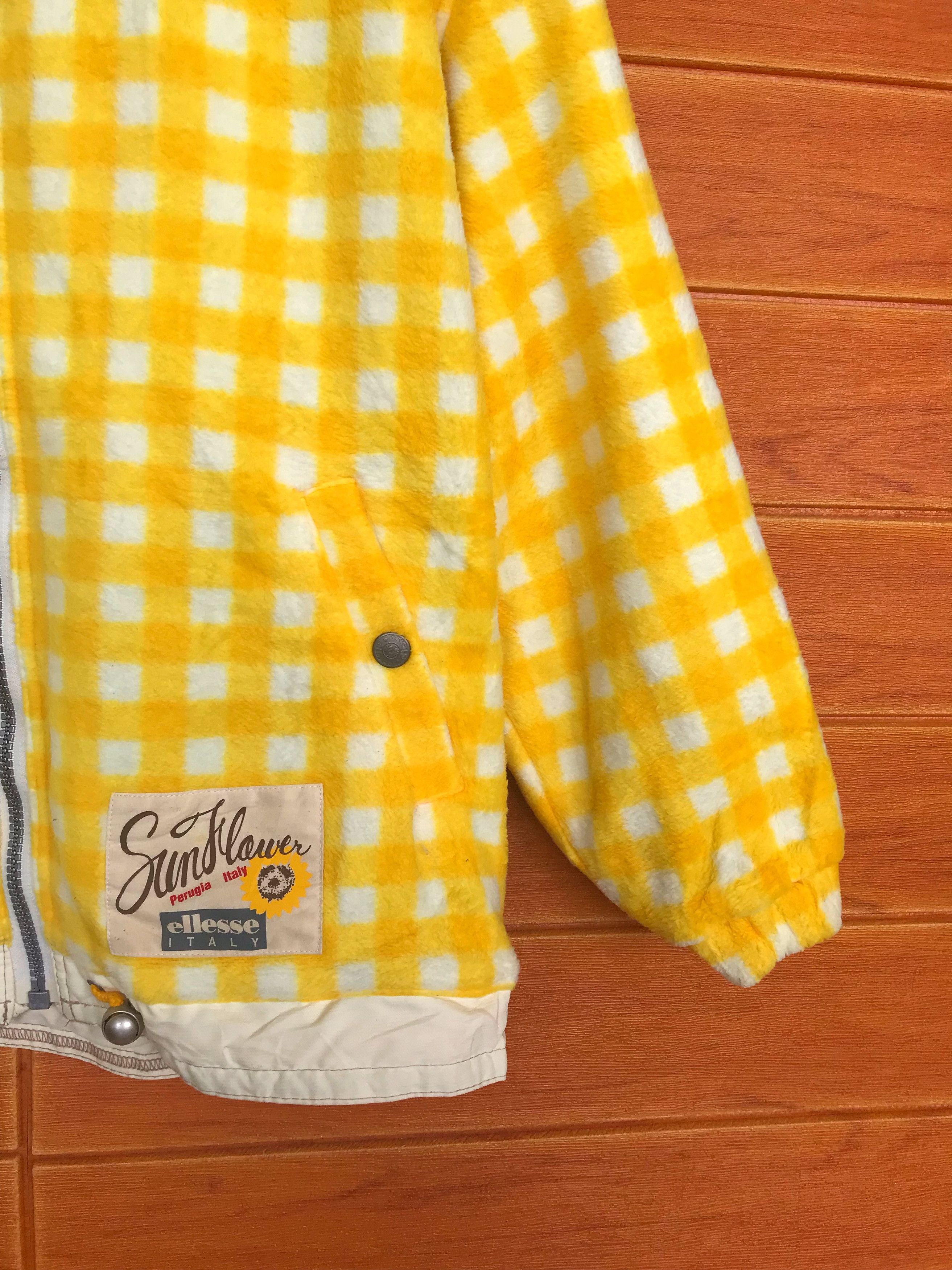 Ellesse Vintage 90s ELLESSE SUNFLOWER Reversible Jacket Size US L / EU 52-54 / 3 - 15 Thumbnail