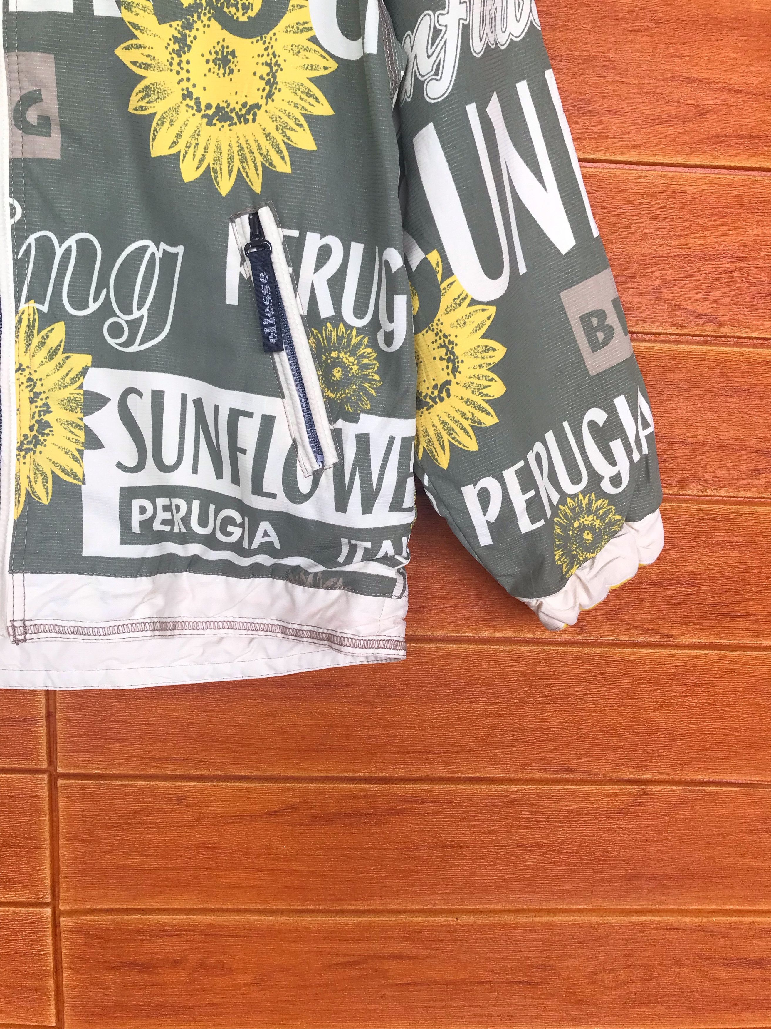 Ellesse Vintage 90s ELLESSE SUNFLOWER Reversible Jacket Size US L / EU 52-54 / 3 - 5 Thumbnail
