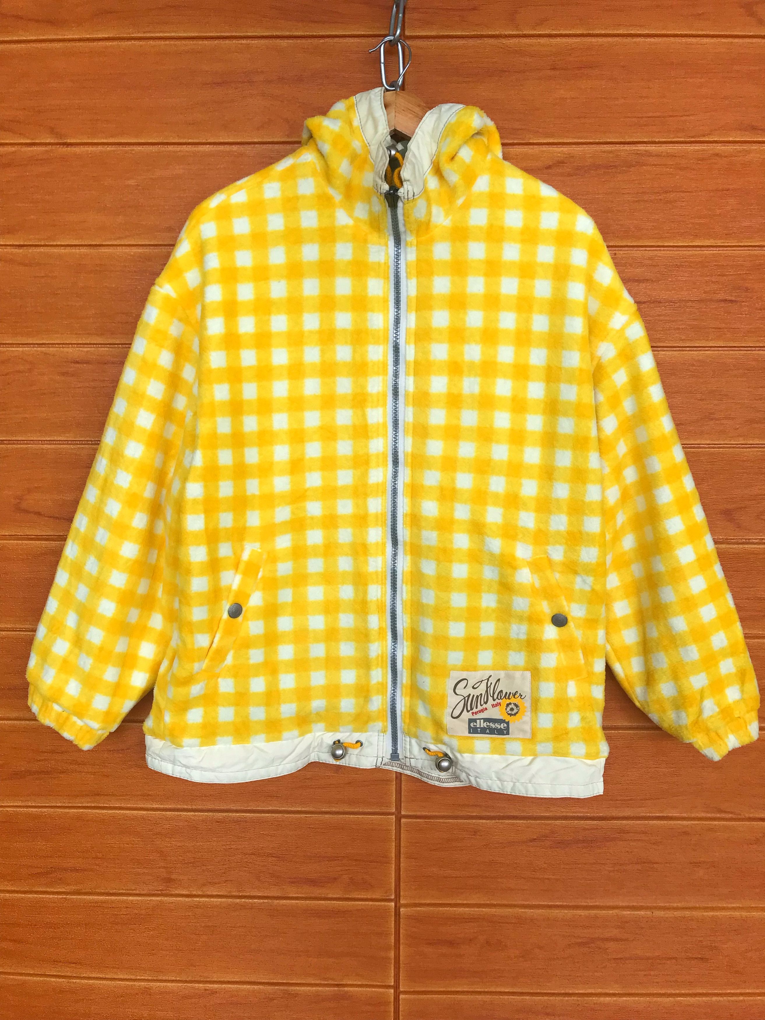 Ellesse Vintage 90s ELLESSE SUNFLOWER Reversible Jacket Size US L / EU 52-54 / 3 - 11 Thumbnail
