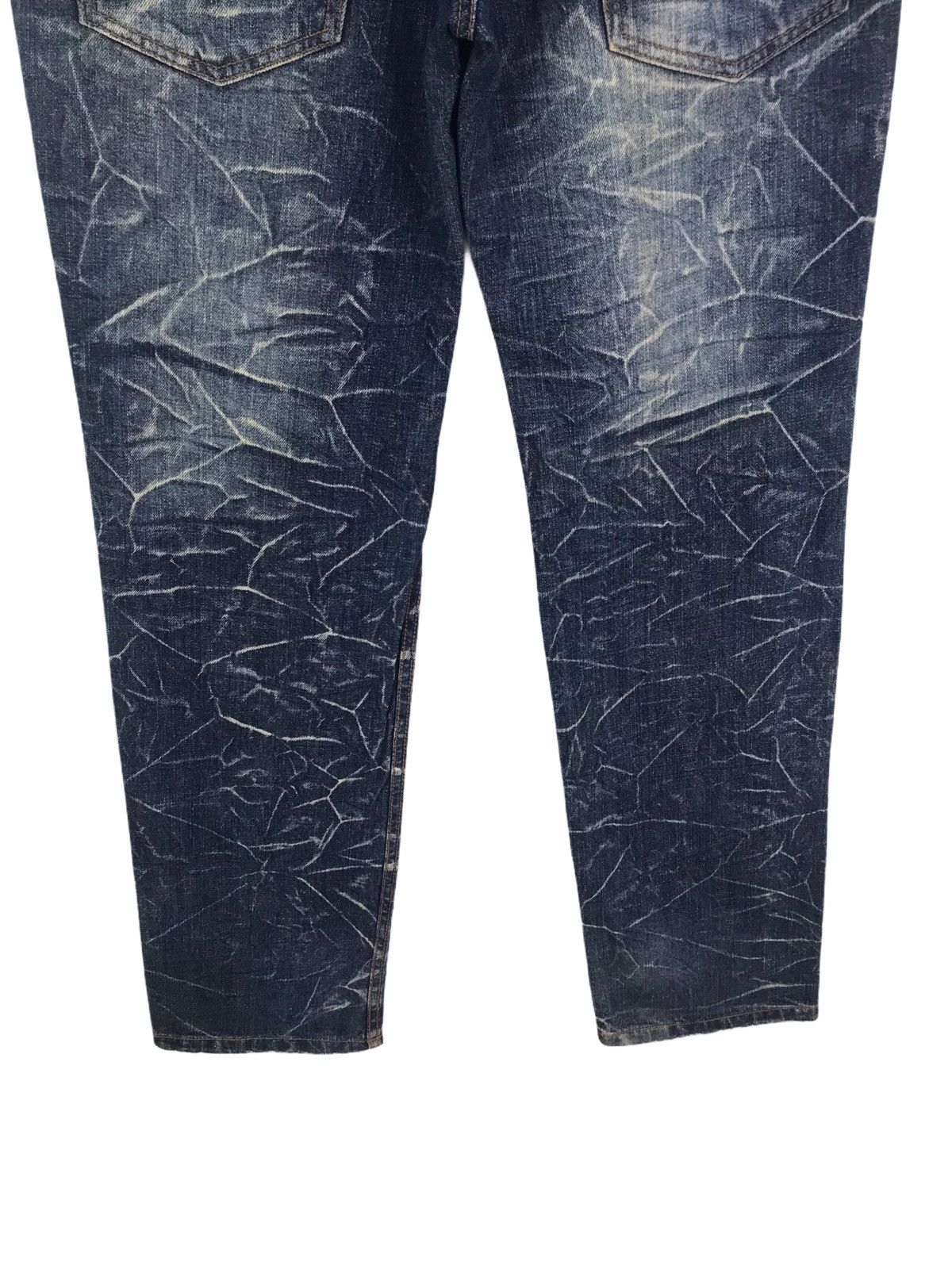 Comme des Garcons × Undercover Japanese Brand Double Waist Denim Jeans Nice Size US 31 - 6 Thumbnail