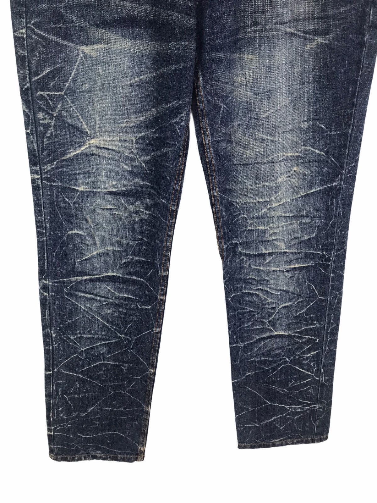 Comme des Garcons × Undercover Japanese Brand Double Waist Denim Jeans Nice Size US 31 - 3 Thumbnail