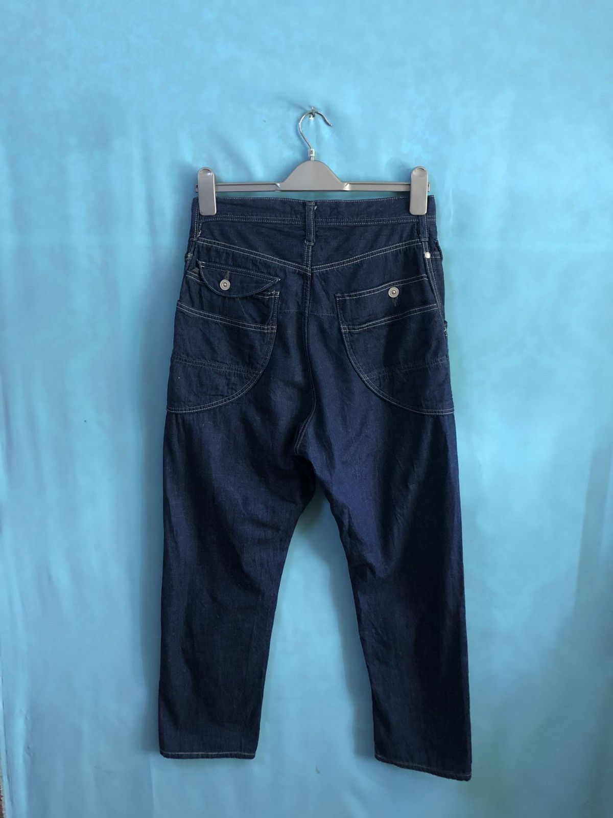 Johnbull designer crop jeans #B4 Size US 29 - 4 Thumbnail