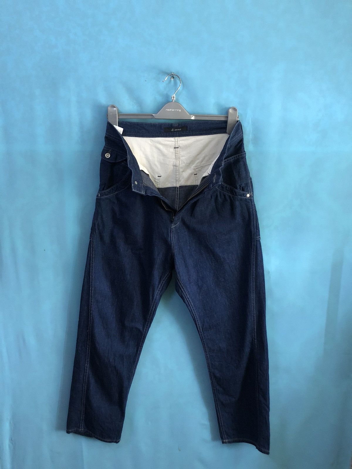 Johnbull designer crop jeans #B4 Size US 29 - 2 Thumbnail