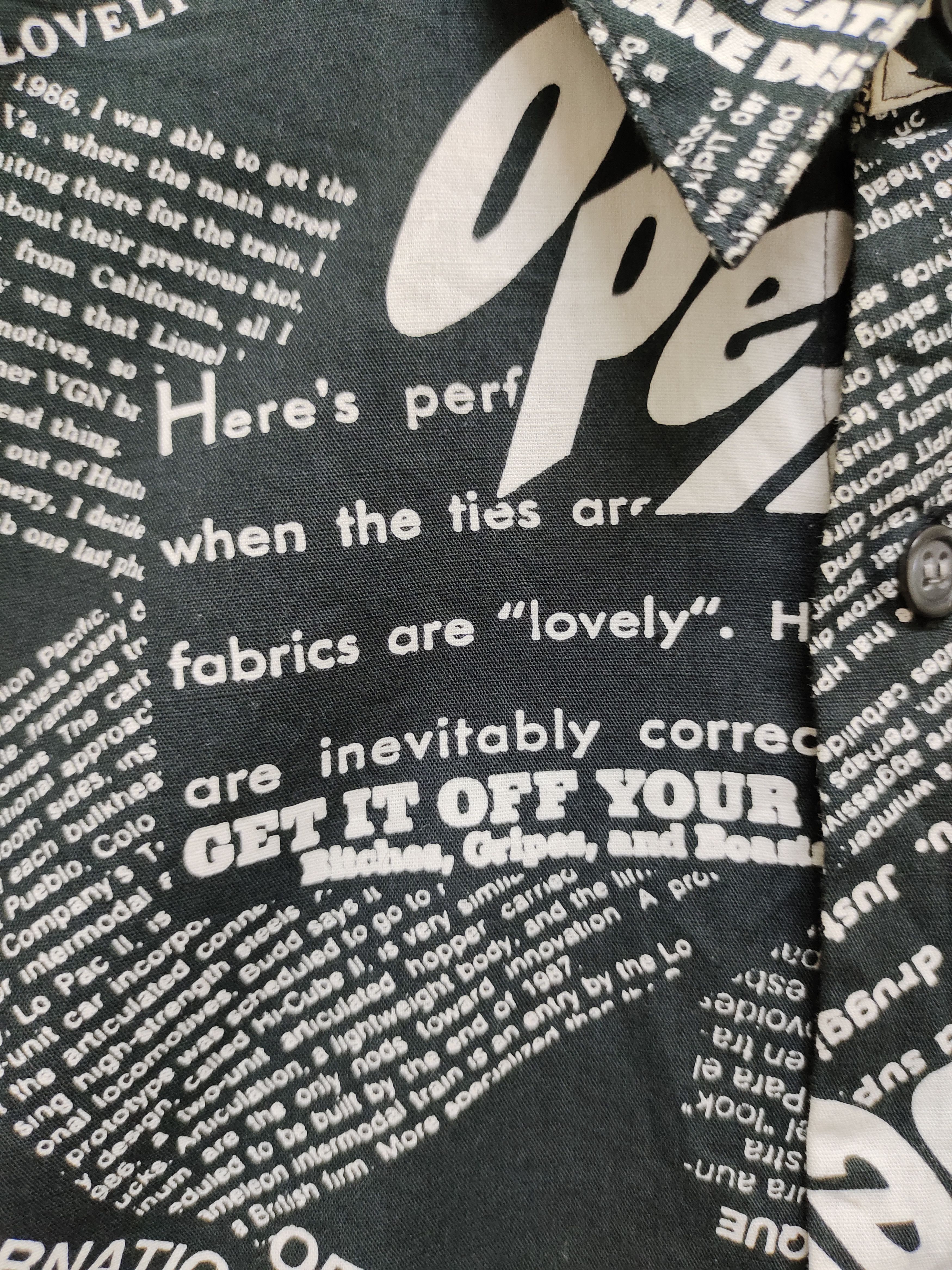 Japanese Brand 🇯🇵 Vintage Idolharry Japan Poem Shirt Size US M / EU 48-50 / 2 - 5 Thumbnail