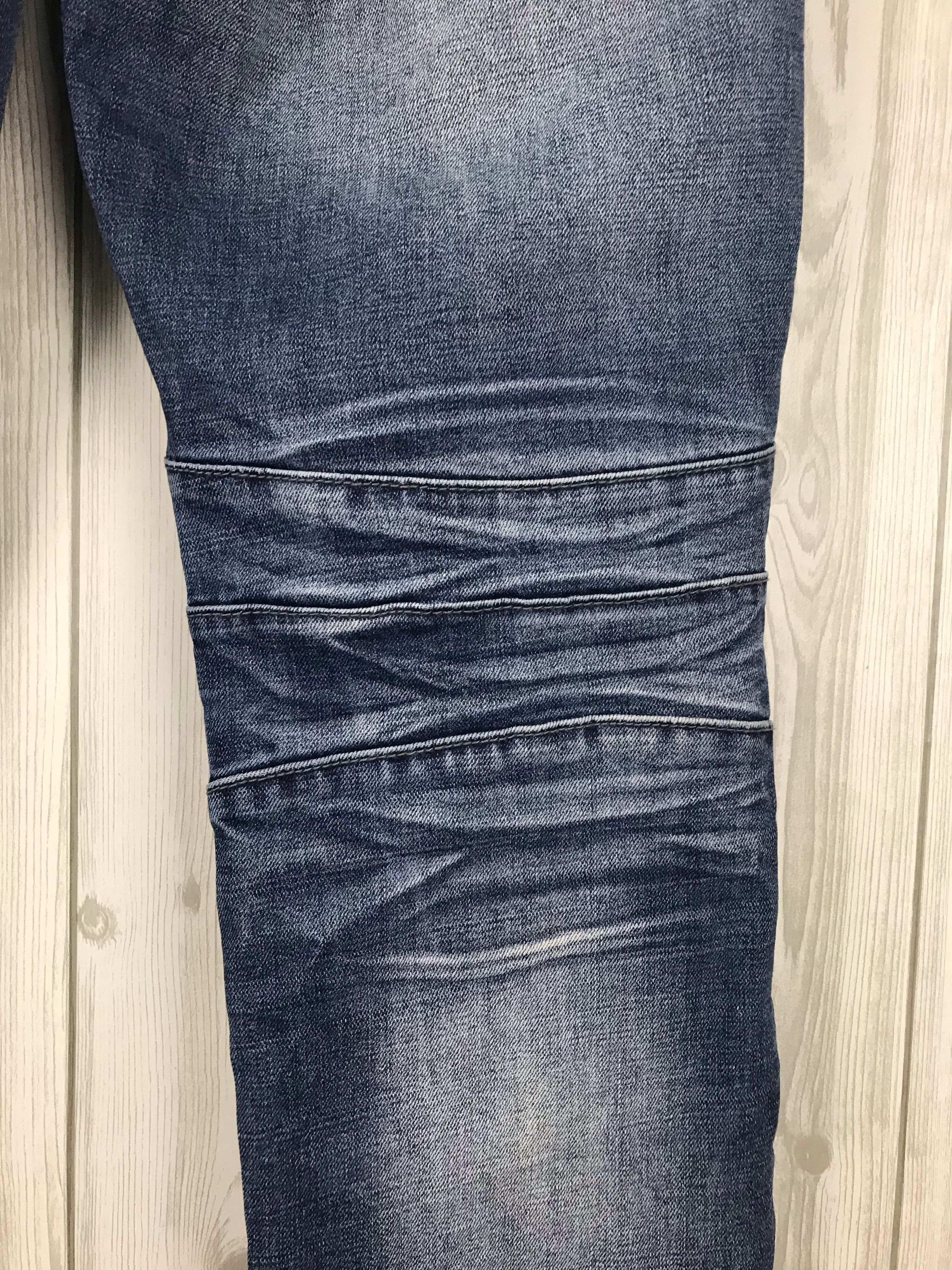 Affliction Japanese Brand VICTORIOUS Distressed Biker Denim Jeans Size US 34 / EU 50 - 15 Thumbnail
