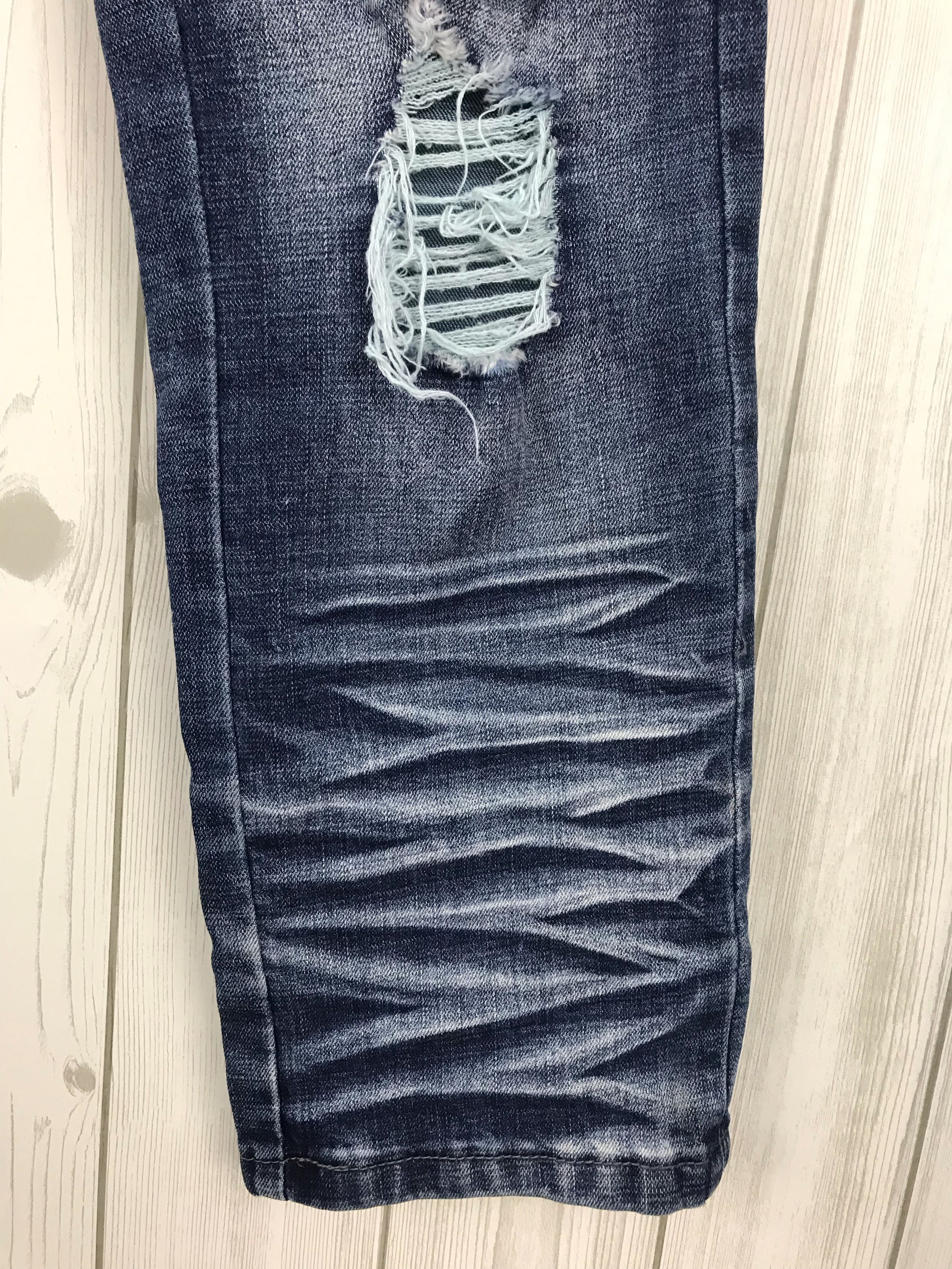 Affliction Japanese Brand VICTORIOUS Distressed Biker Denim Jeans Size US 34 / EU 50 - 8 Thumbnail