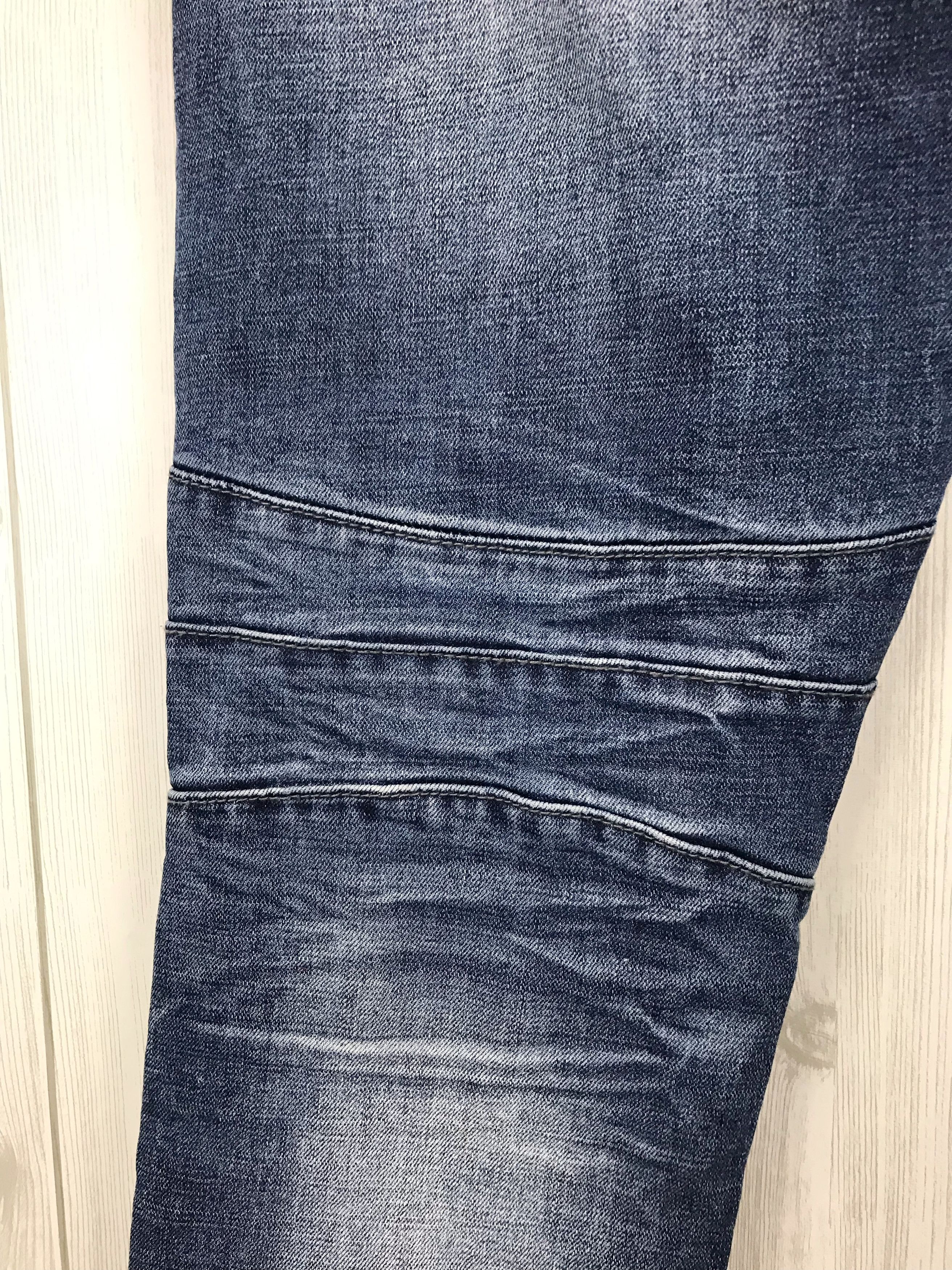 Affliction Japanese Brand VICTORIOUS Distressed Biker Denim Jeans Size US 34 / EU 50 - 14 Thumbnail