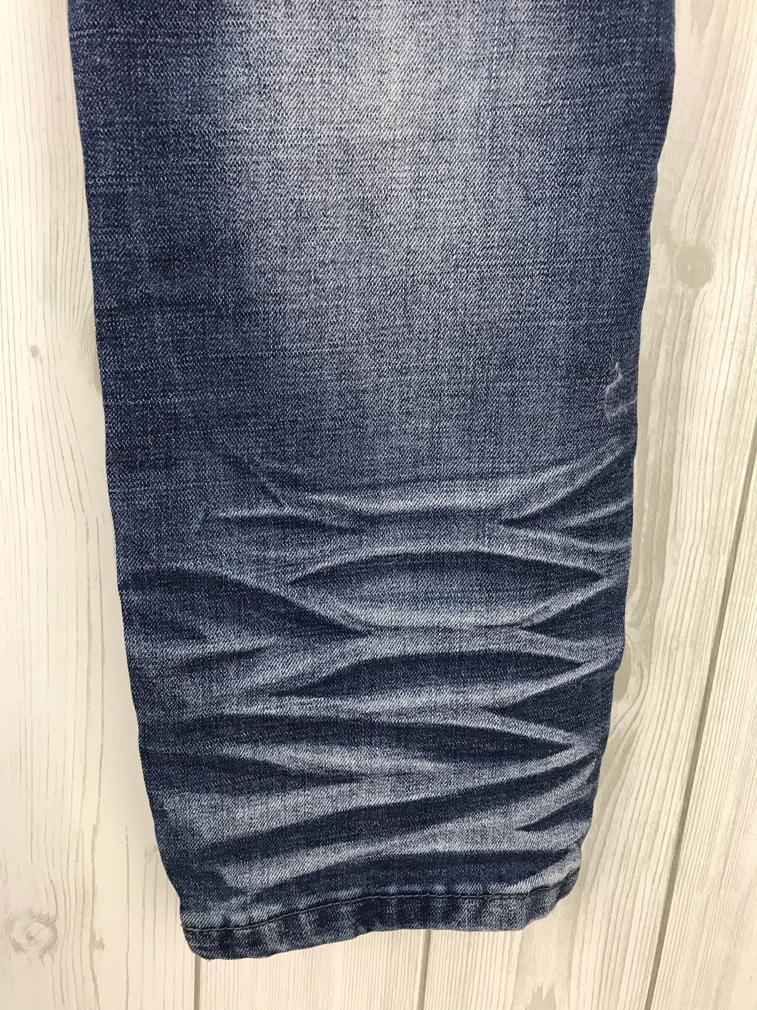 Affliction Japanese Brand VICTORIOUS Distressed Biker Denim Jeans Size US 34 / EU 50 - 17 Thumbnail