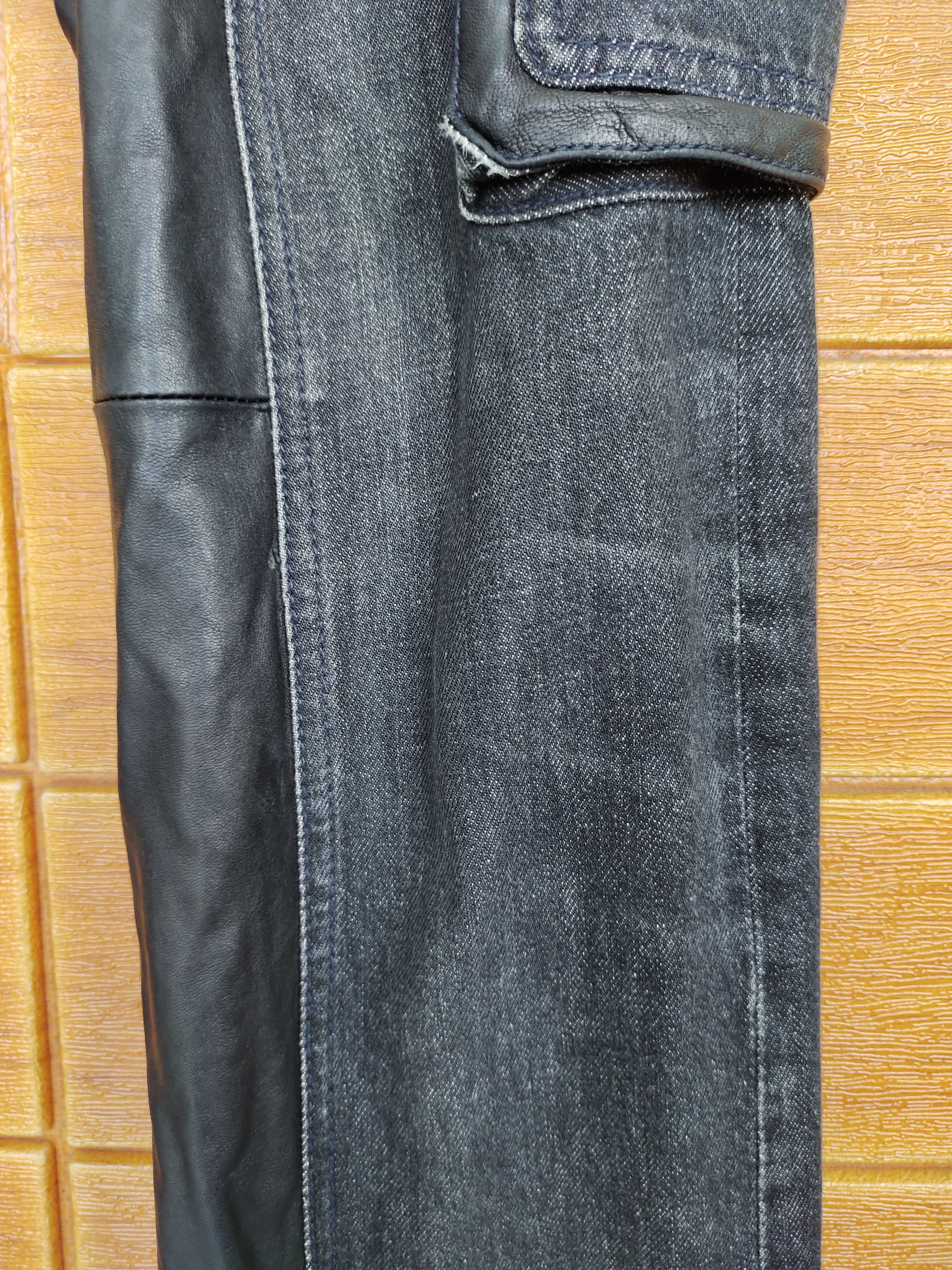 Japanese Brand Japanese Brand PRIGS Hybrid Denim Cargo Pants Size US 31 - 11 Thumbnail
