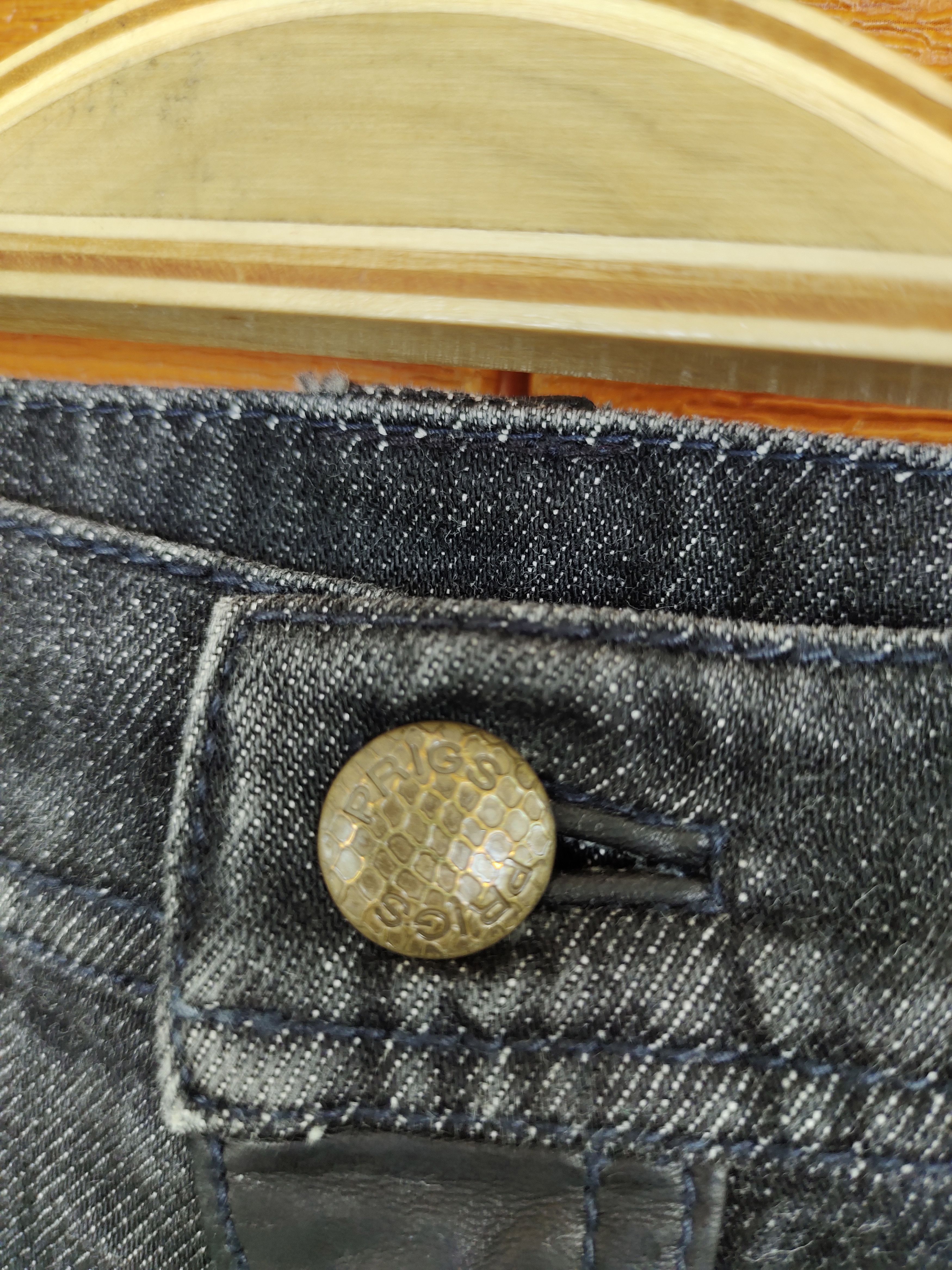 Japanese Brand Japanese Brand PRIGS Hybrid Denim Cargo Pants Size US 31 - 23 Thumbnail