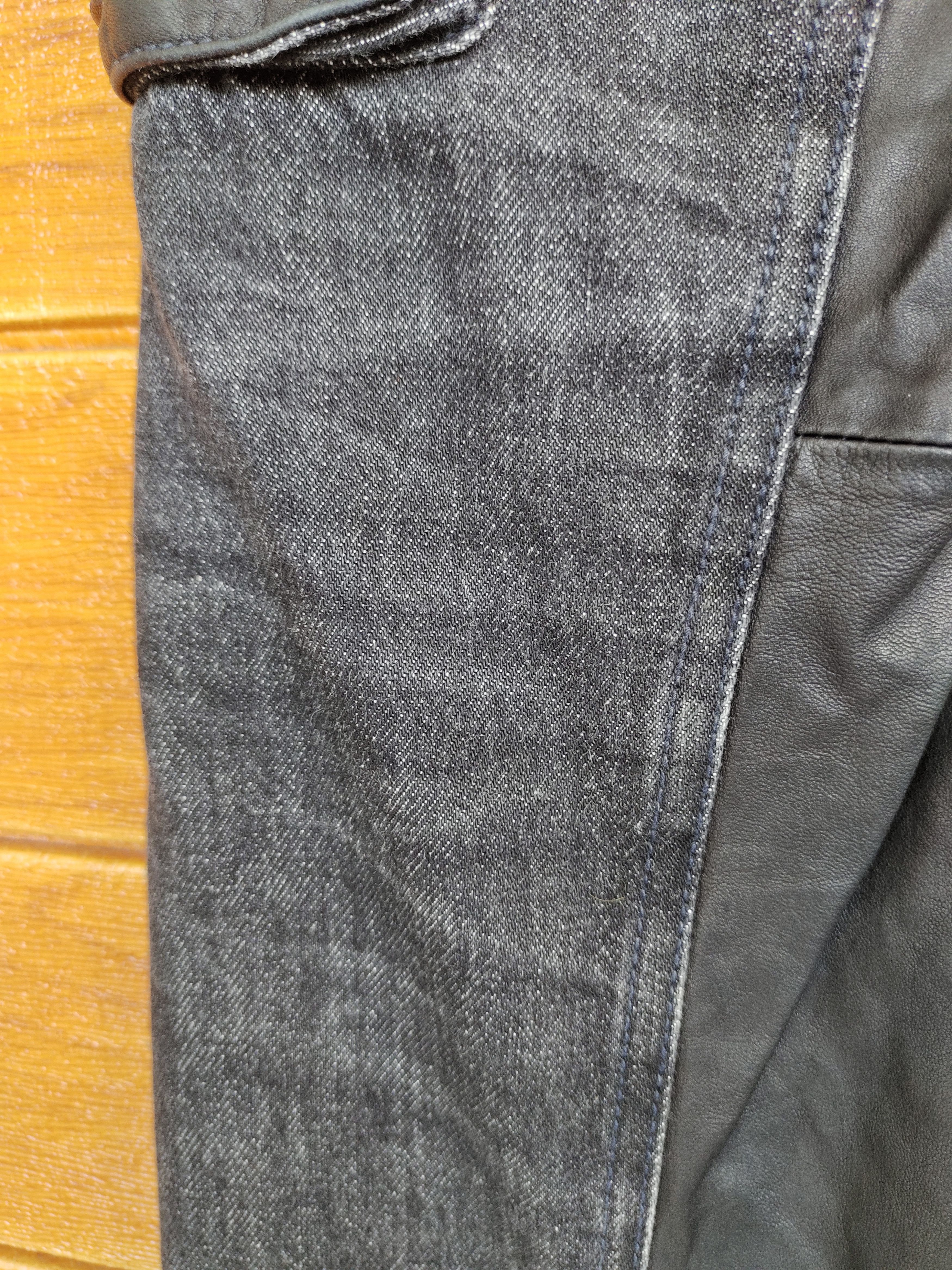 Japanese Brand Japanese Brand PRIGS Hybrid Denim Cargo Pants Size US 31 - 19 Thumbnail