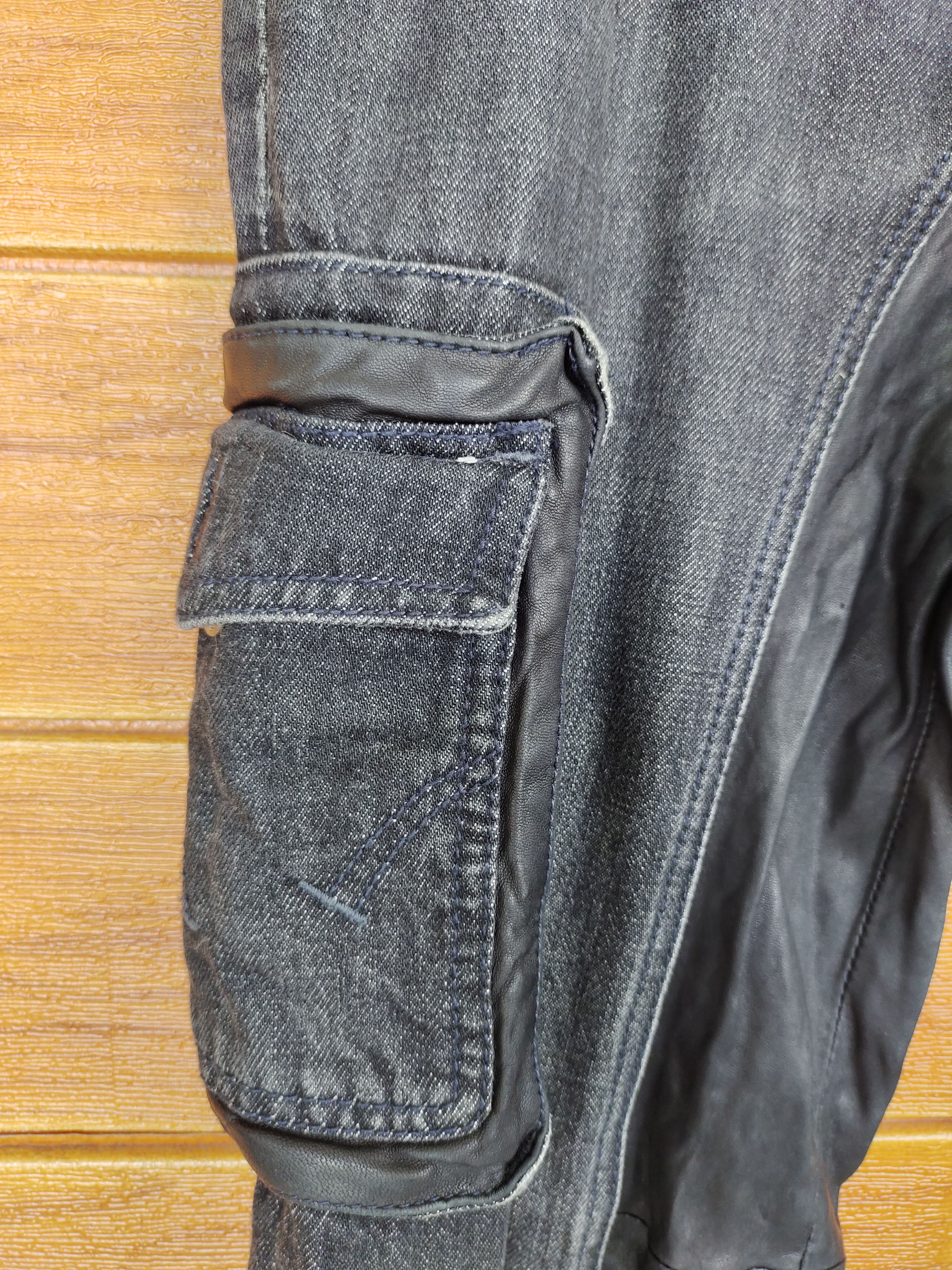 Japanese Brand Japanese Brand PRIGS Hybrid Denim Cargo Pants Size US 31 - 6 Thumbnail
