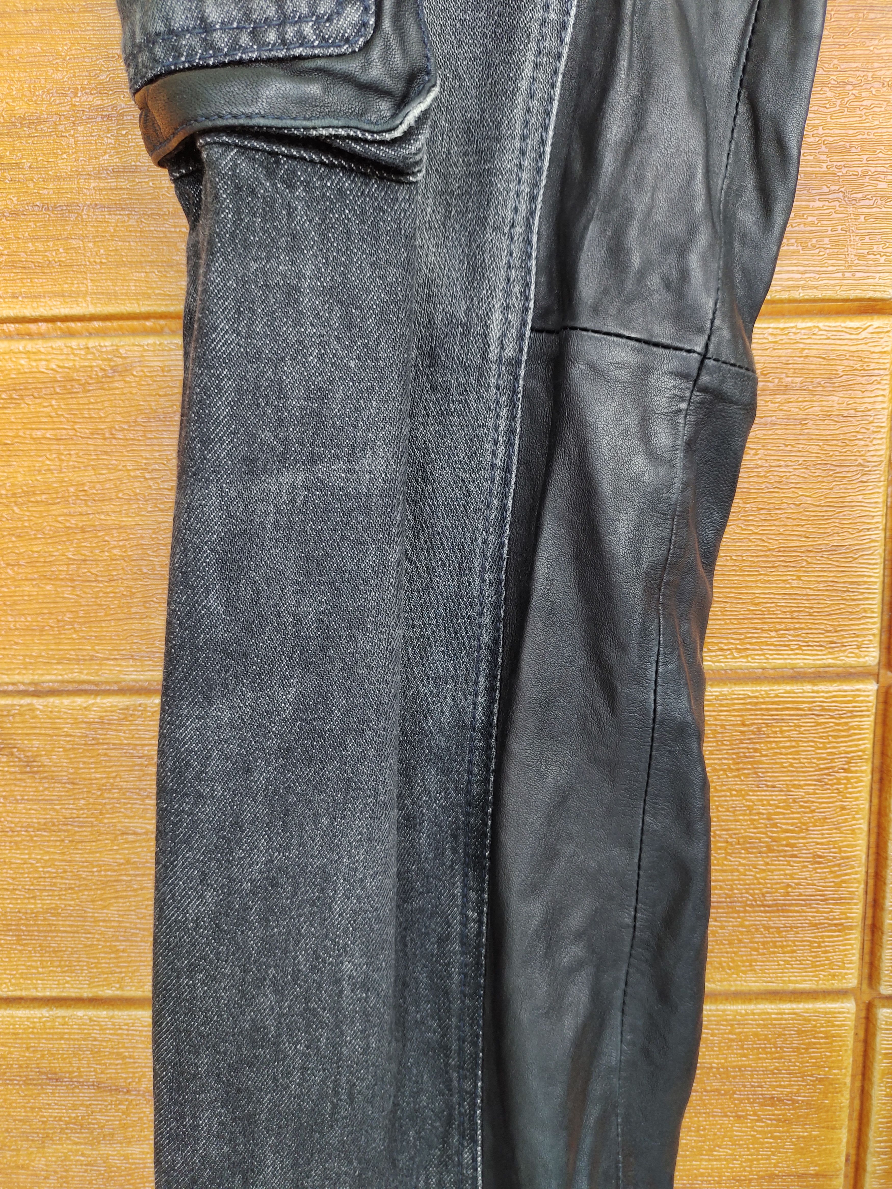 Japanese Brand Japanese Brand PRIGS Hybrid Denim Cargo Pants Size US 31 - 10 Thumbnail