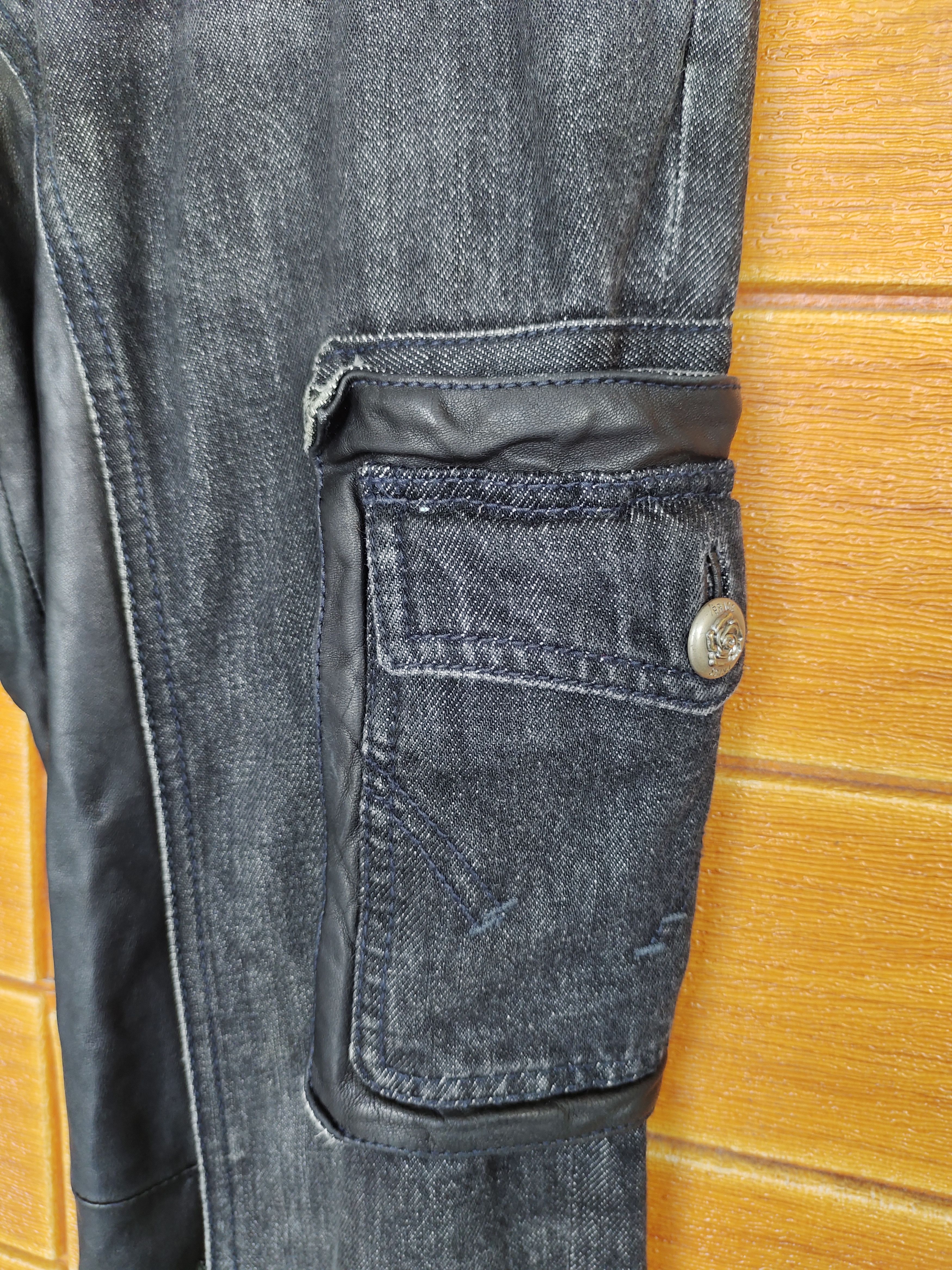 Japanese Brand Japanese Brand PRIGS Hybrid Denim Cargo Pants Size US 31 - 7 Thumbnail