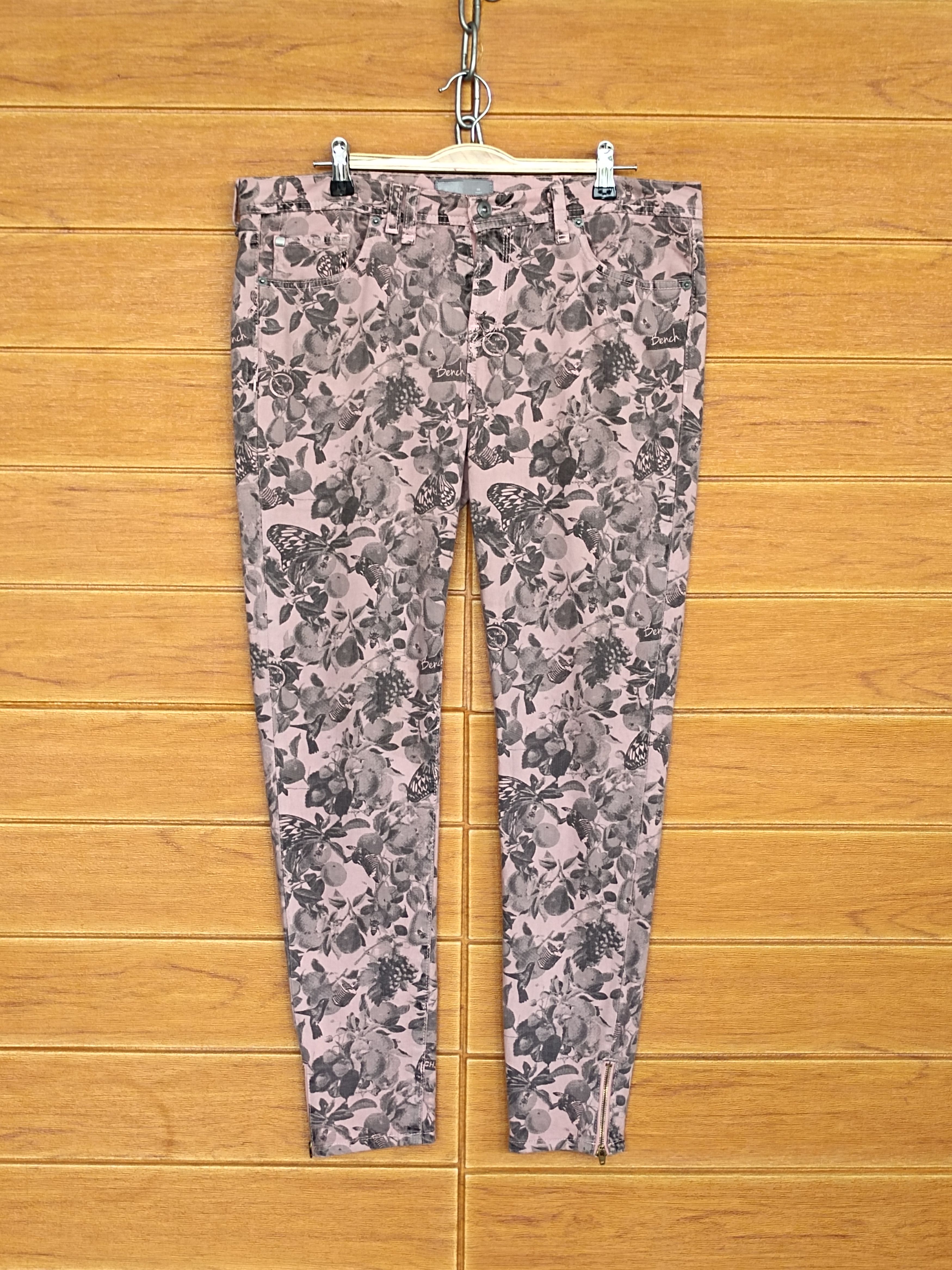 Hysteric Glamour BENCH Loudspeaker Zipper Skinny Denim Pants Size 30" / US 8 / IT 44 - 1 Thumbnail