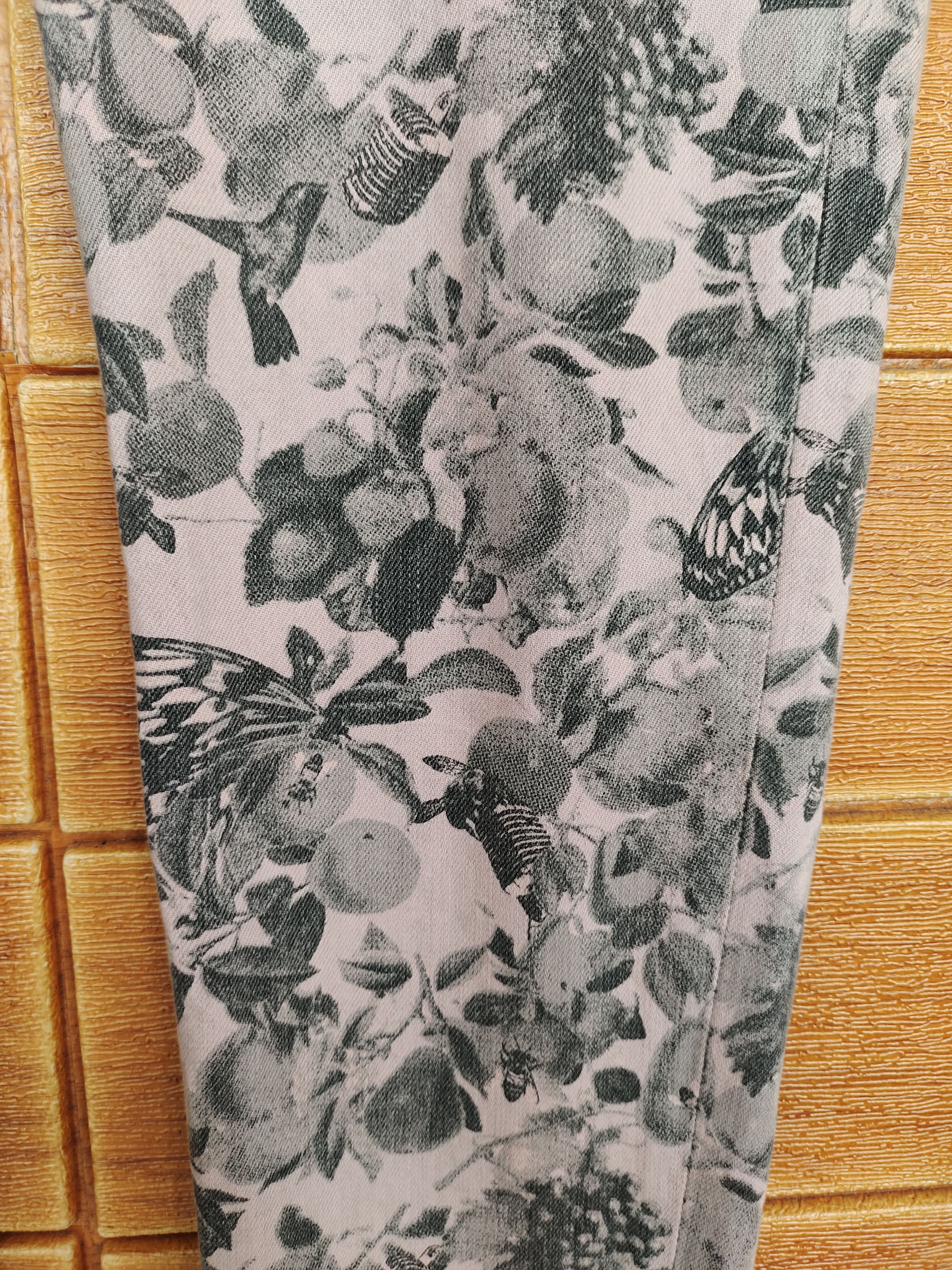 Hysteric Glamour BENCH Loudspeaker Zipper Skinny Denim Pants Size 30" / US 8 / IT 44 - 7 Thumbnail