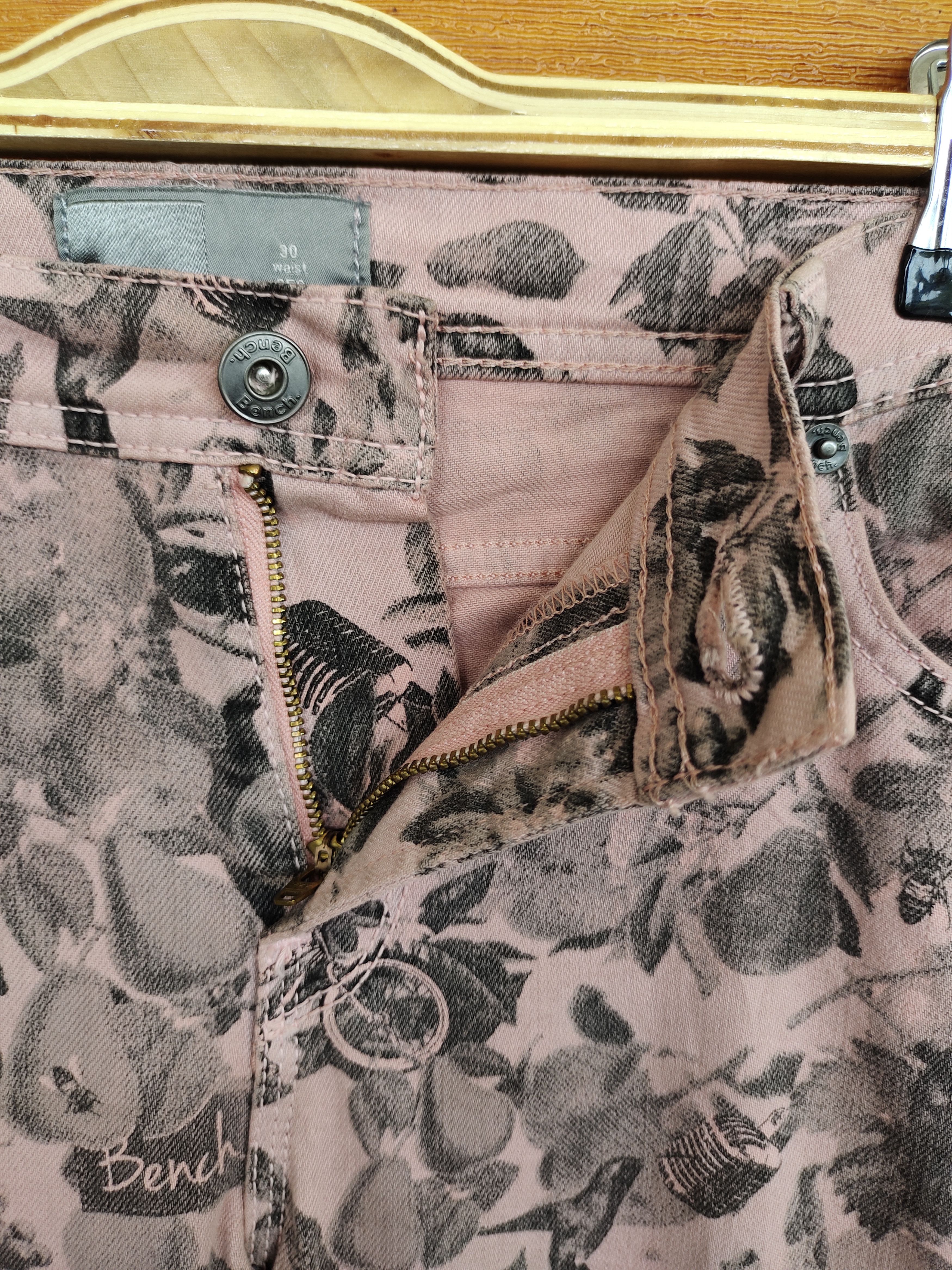 Hysteric Glamour BENCH Loudspeaker Zipper Skinny Denim Pants Size 30" / US 8 / IT 44 - 18 Thumbnail