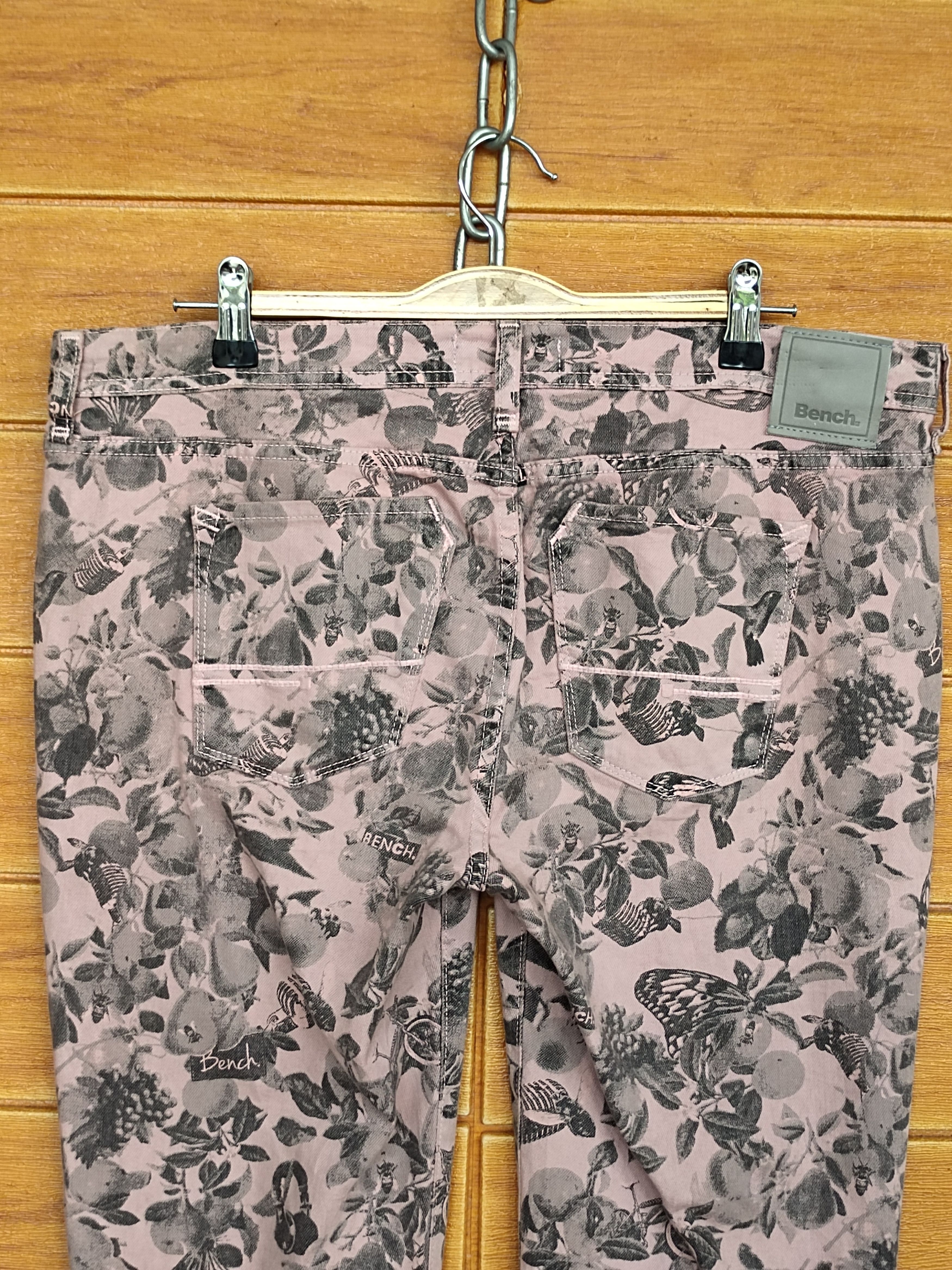 Hysteric Glamour BENCH Loudspeaker Zipper Skinny Denim Pants Size 30" / US 8 / IT 44 - 11 Thumbnail