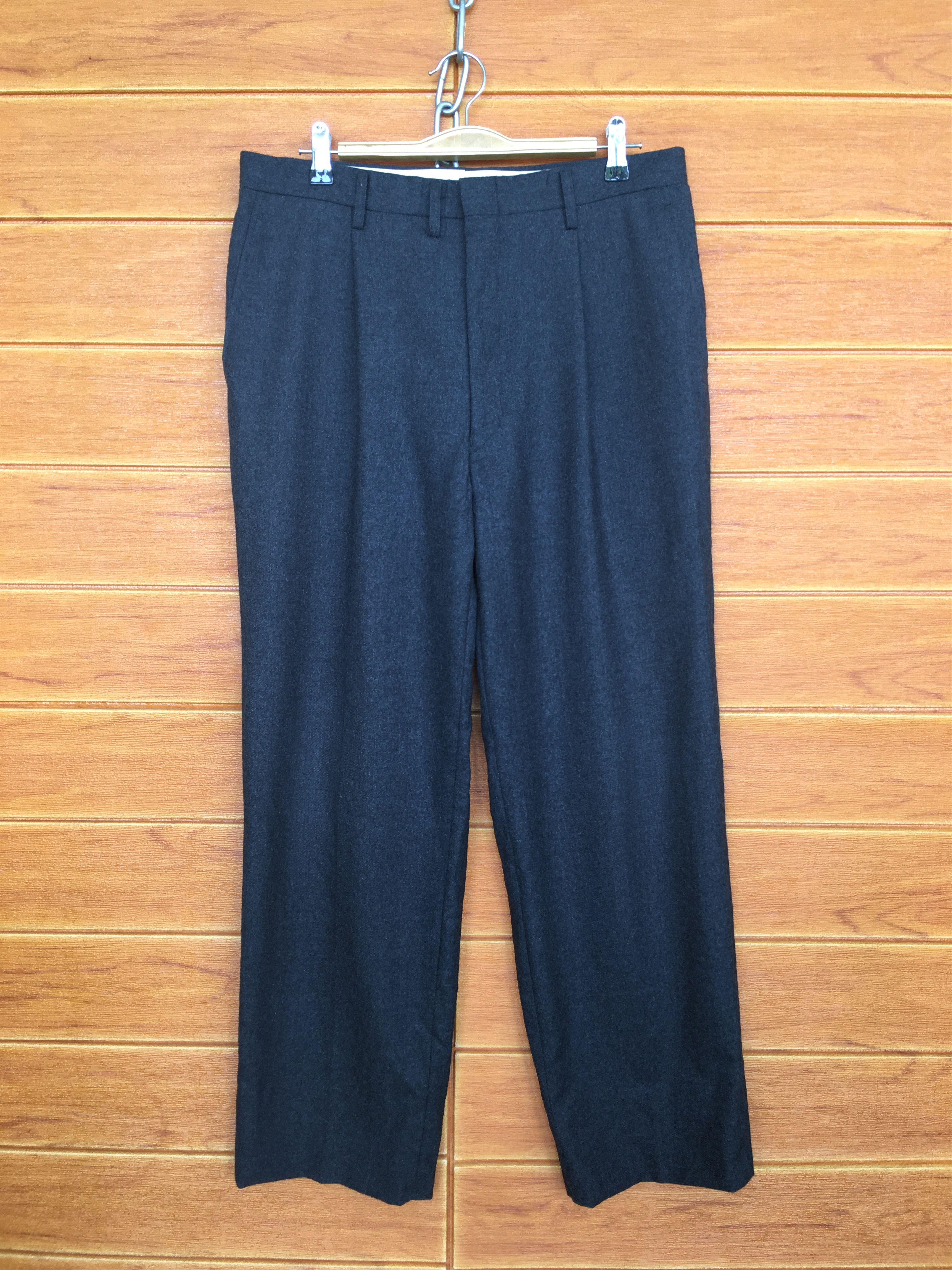 Carven Vintage 90s Carven Paris Wool Trouser Pants Size US 32 / EU 48 - 1 Thumbnail
