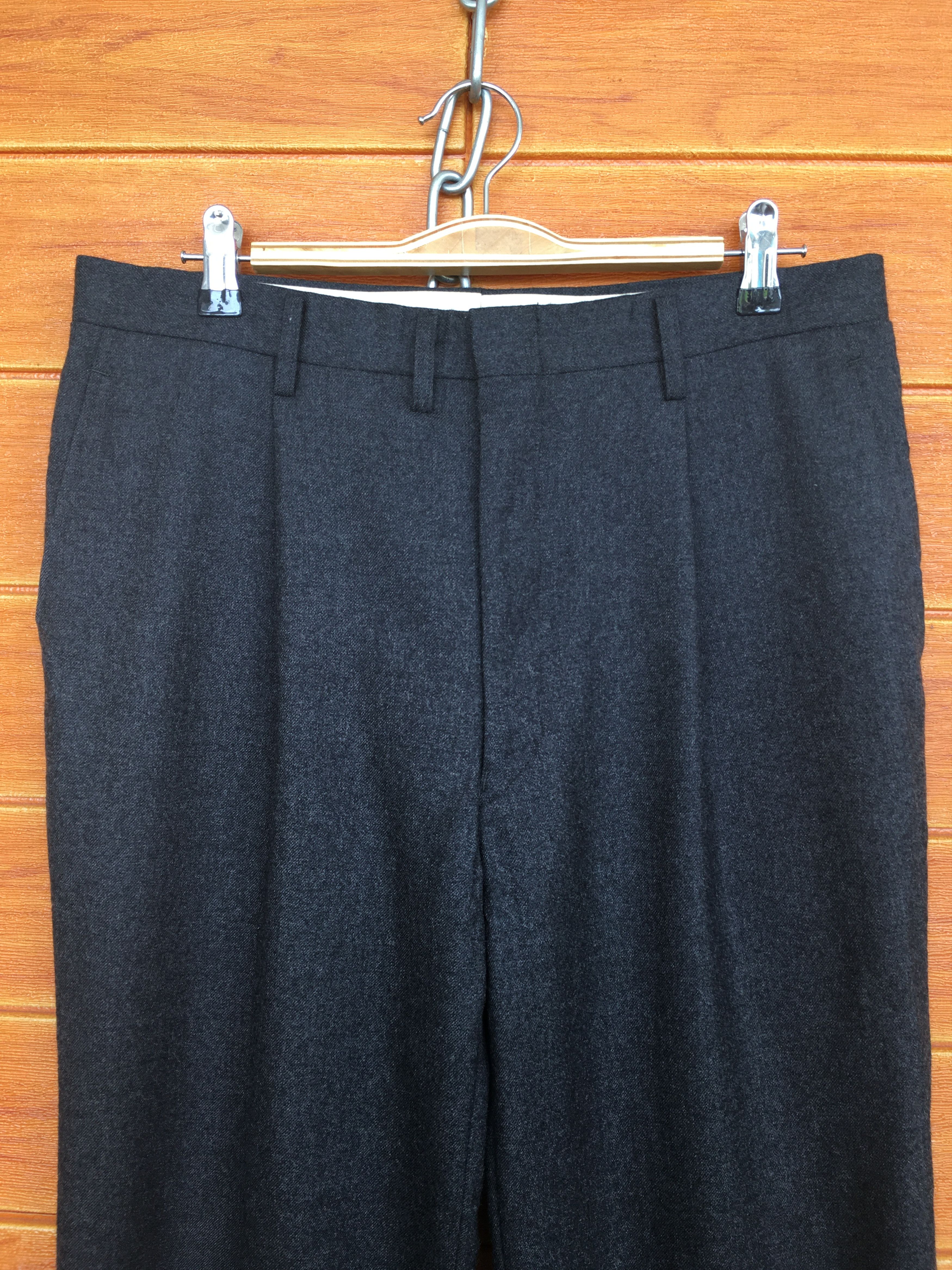 Carven Vintage 90s Carven Paris Wool Trouser Pants Size US 32 / EU 48 - 2 Thumbnail