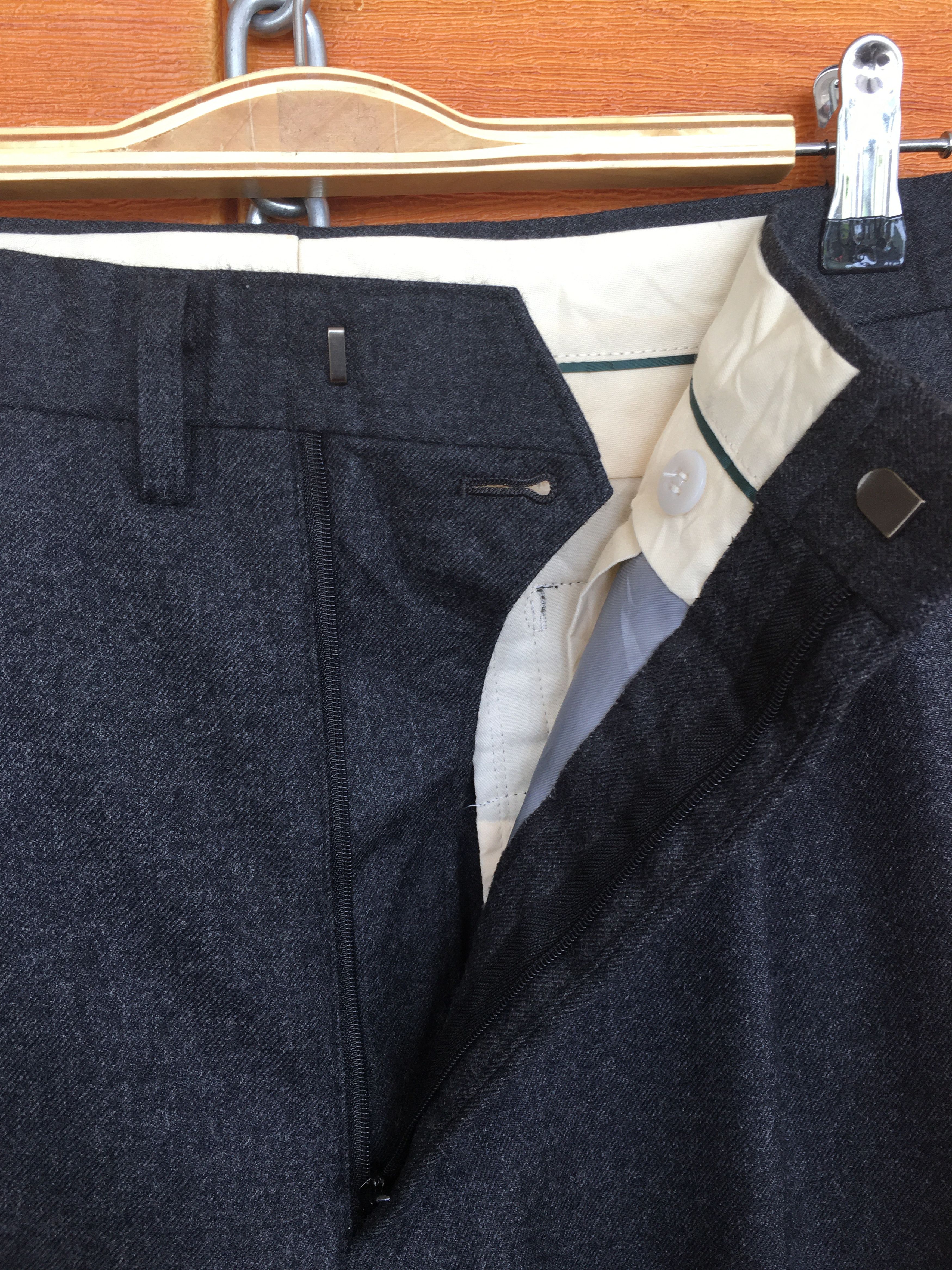 Carven Vintage 90s Carven Paris Wool Trouser Pants Size US 32 / EU 48 - 11 Thumbnail
