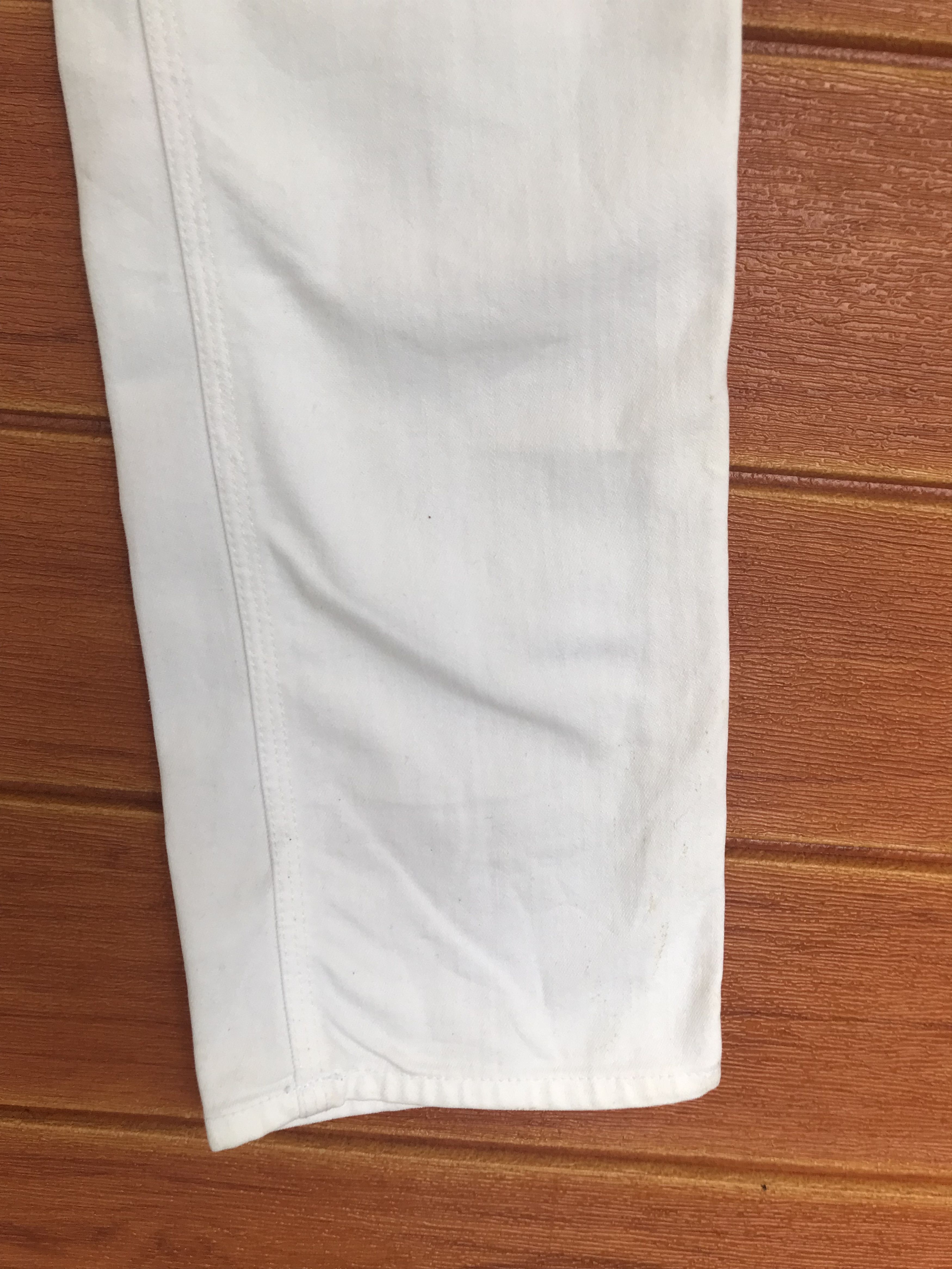Acne Studios Acne Max White Slim Fit Denim Pants Size US 28 / EU 44 - 4 Thumbnail