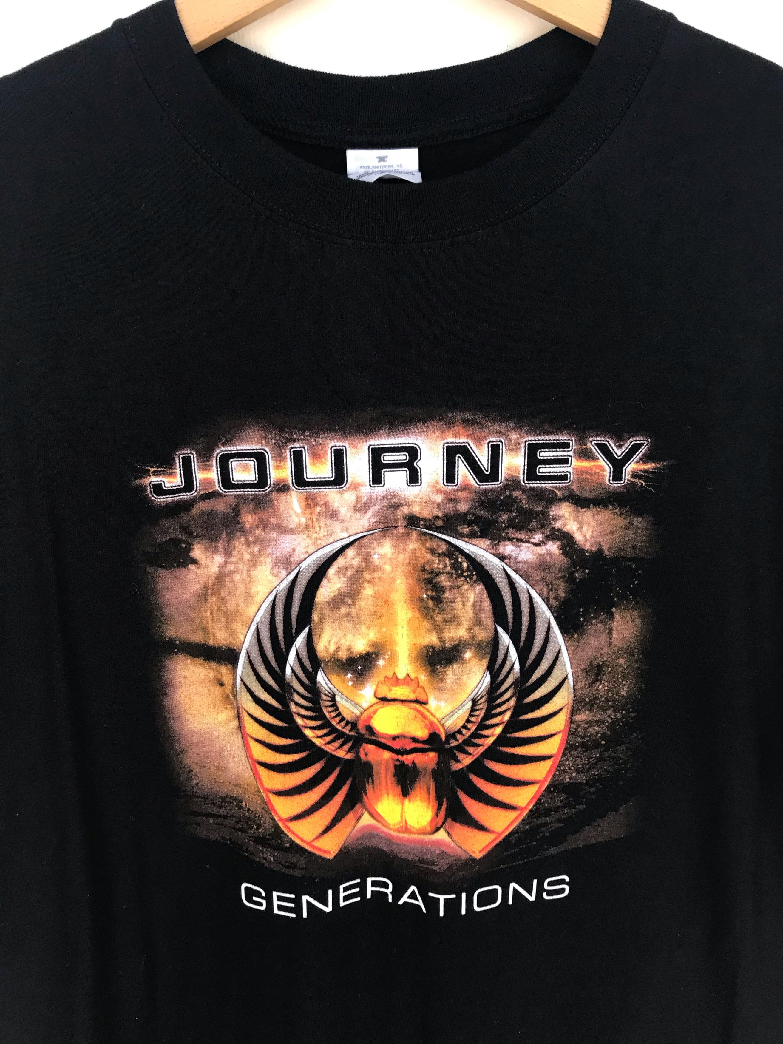 Band Tees Vintage 2000s JOURNEY Generations Tours Shirt Size US XL / EU 56 / 4 - 2 Thumbnail