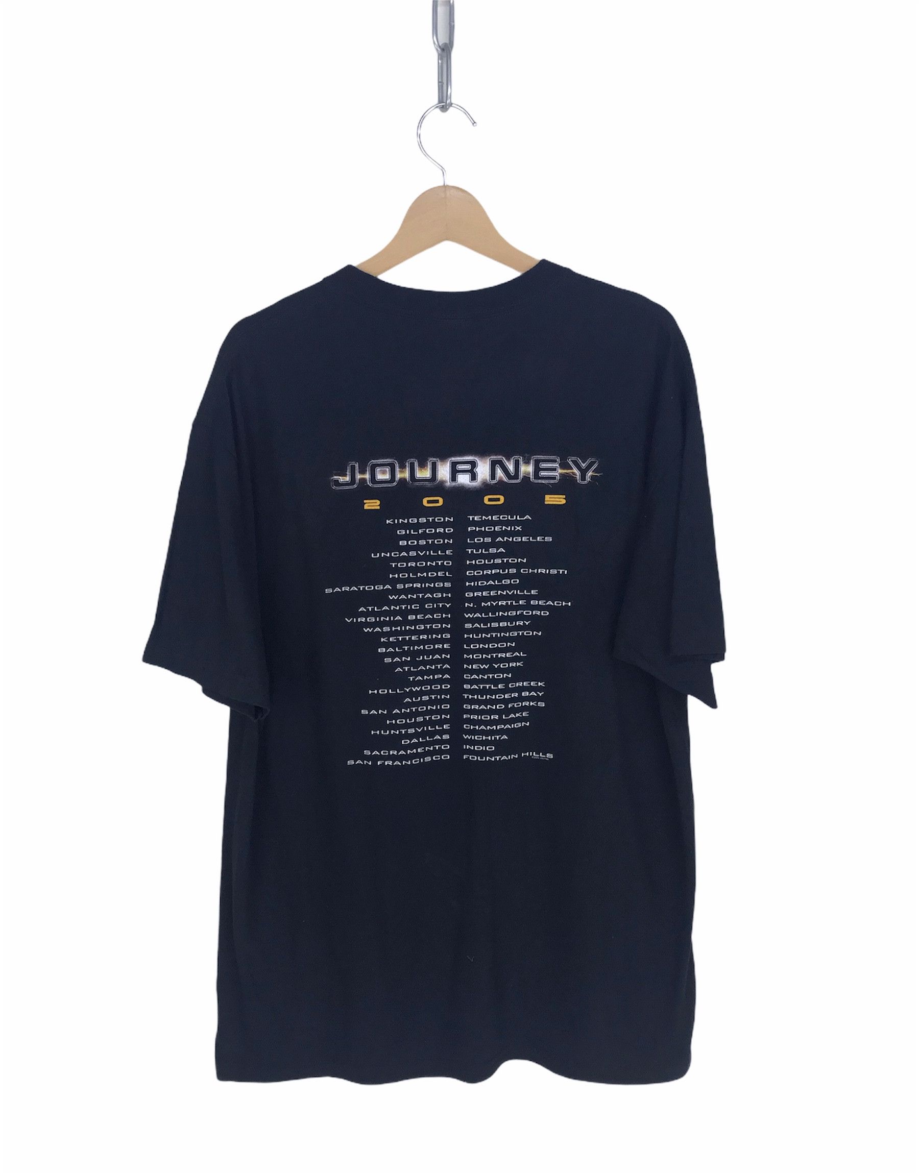 Band Tees Vintage 2000s JOURNEY Generations Tours Shirt Size US XL / EU 56 / 4 - 5 Thumbnail