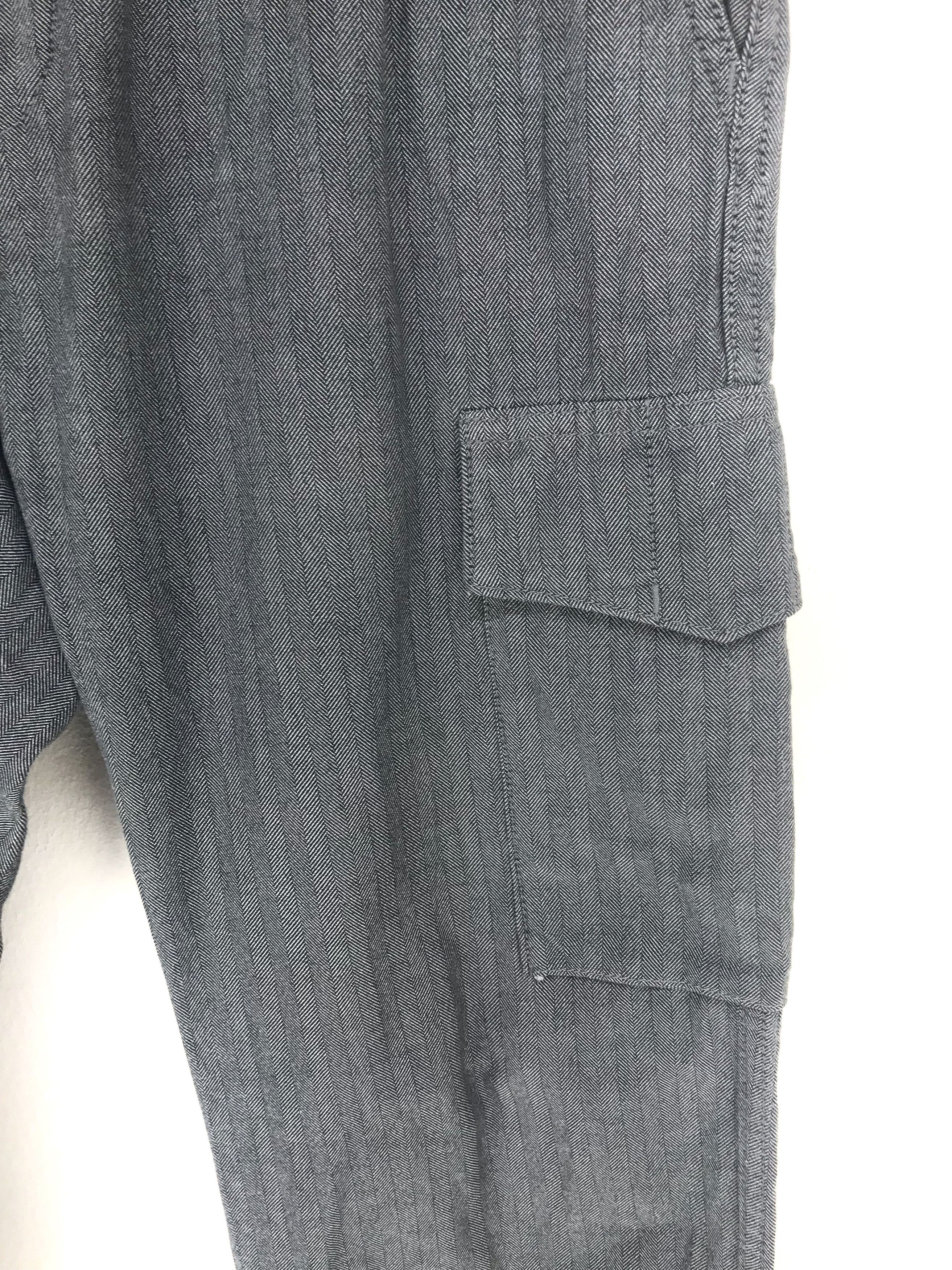United Arrows UNITED ARROW TOKYO Made In Japan Herringbone Cargo Pants Size US 30 / EU 46 - 4 Thumbnail