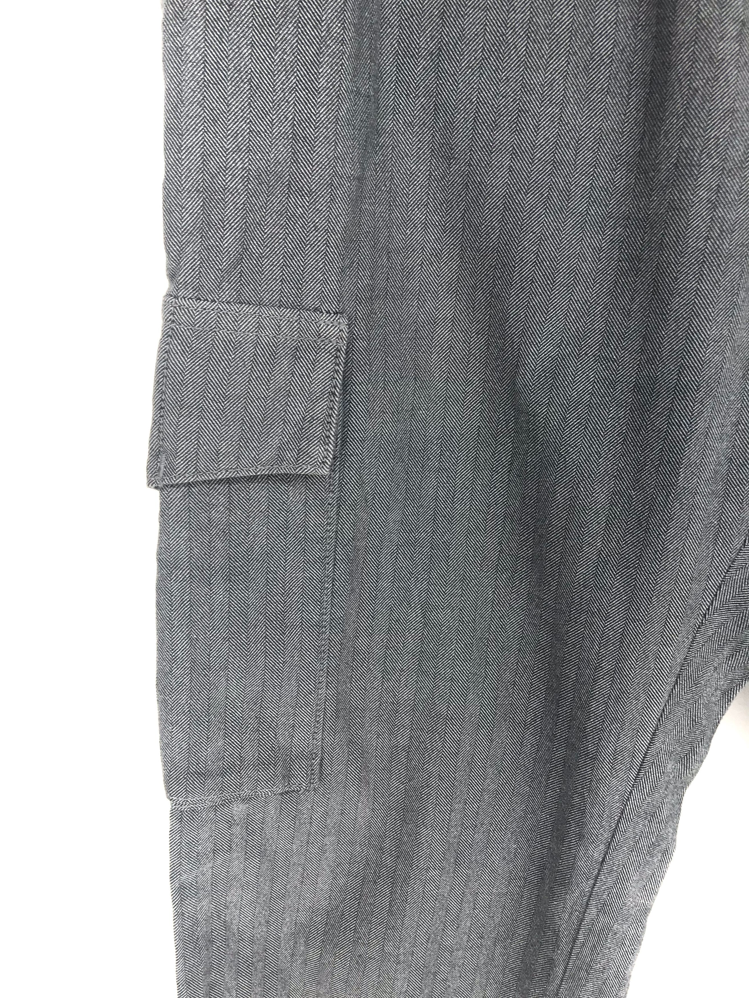 United Arrows UNITED ARROW TOKYO Made In Japan Herringbone Cargo Pants Size US 30 / EU 46 - 3 Thumbnail