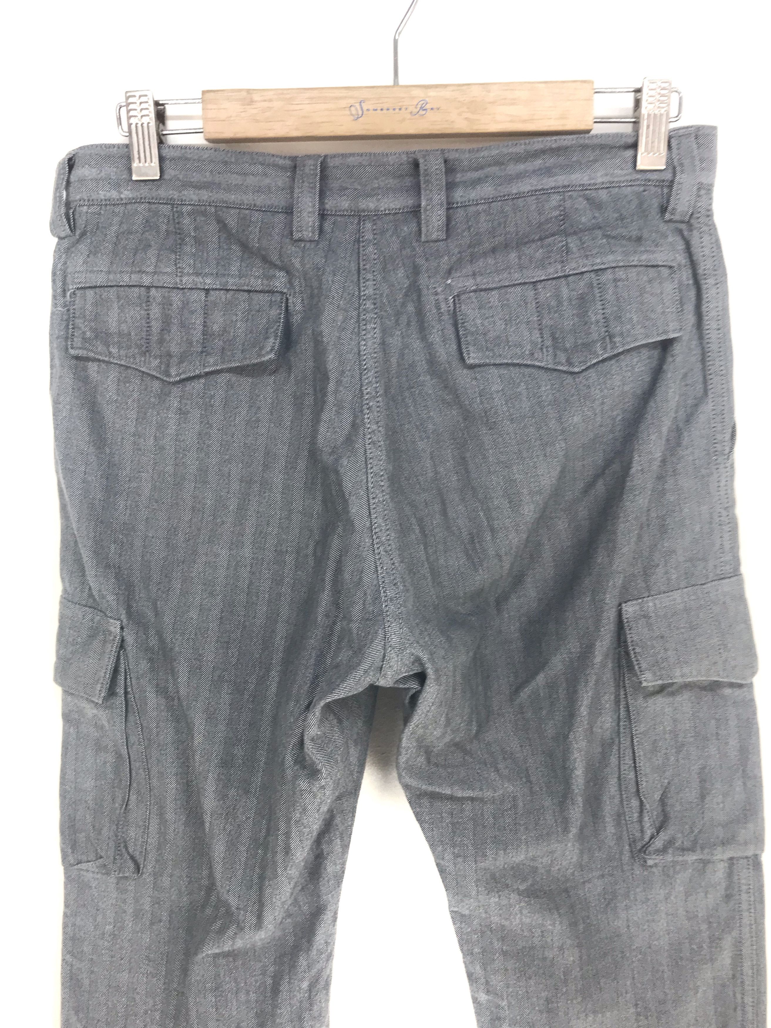United Arrows UNITED ARROW TOKYO Made In Japan Herringbone Cargo Pants Size US 30 / EU 46 - 8 Thumbnail