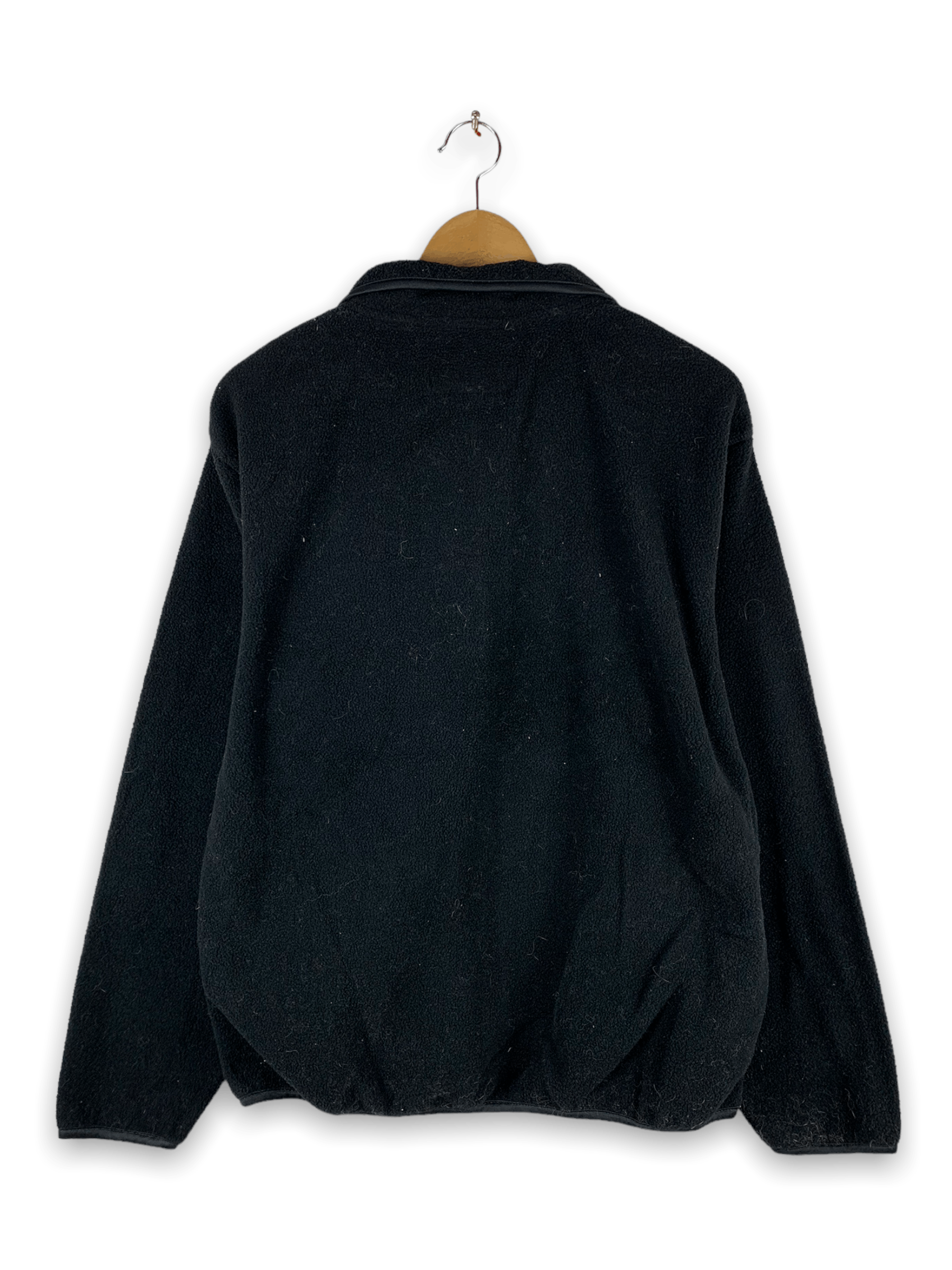 Japanese Brand Steals! Swooplex Plain Black Fleece Jacket Size US L / EU 52-54 / 3 - 2 Thumbnail