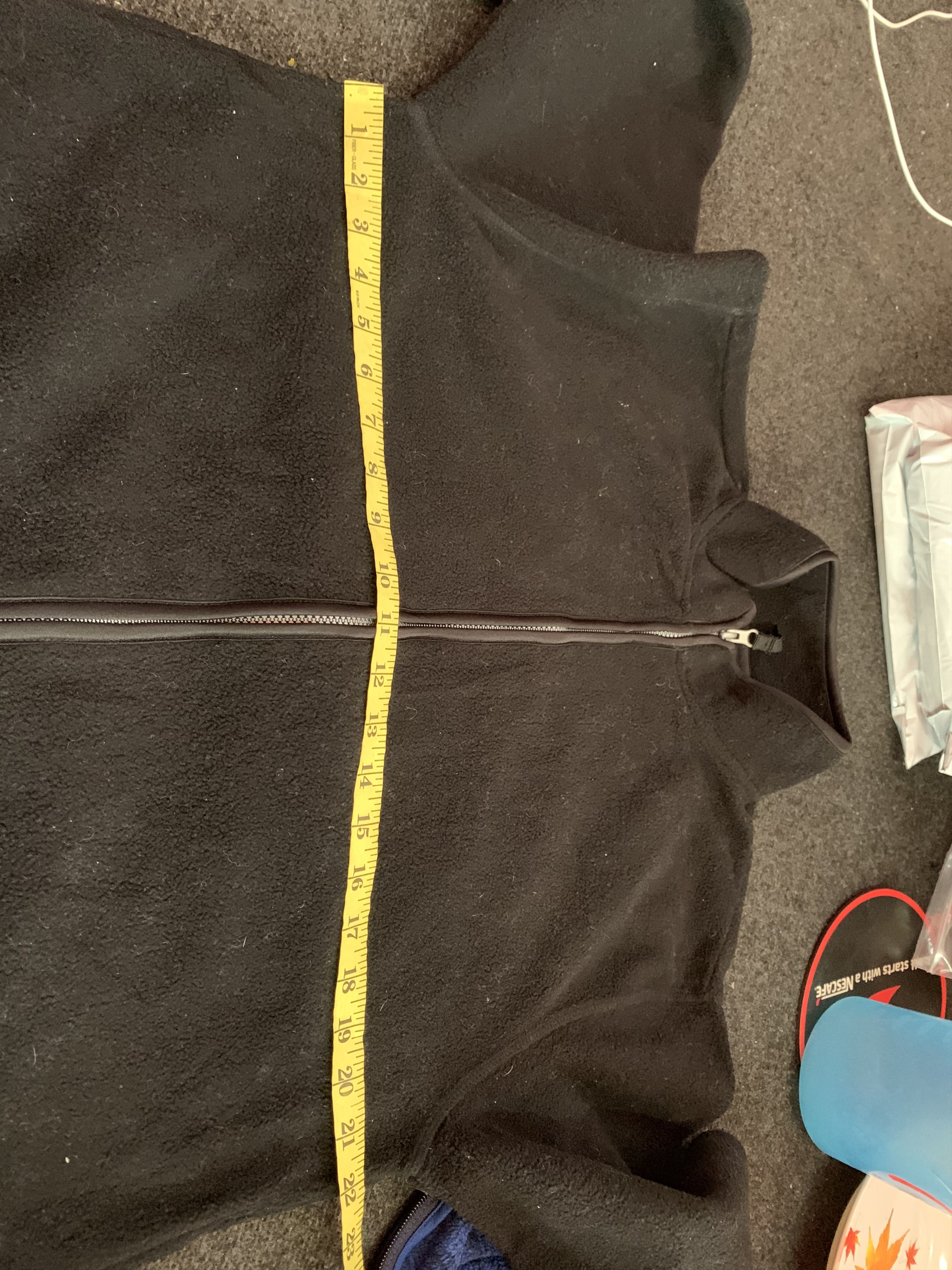 Japanese Brand Steals! Swooplex Plain Black Fleece Jacket Size US L / EU 52-54 / 3 - 9 Thumbnail
