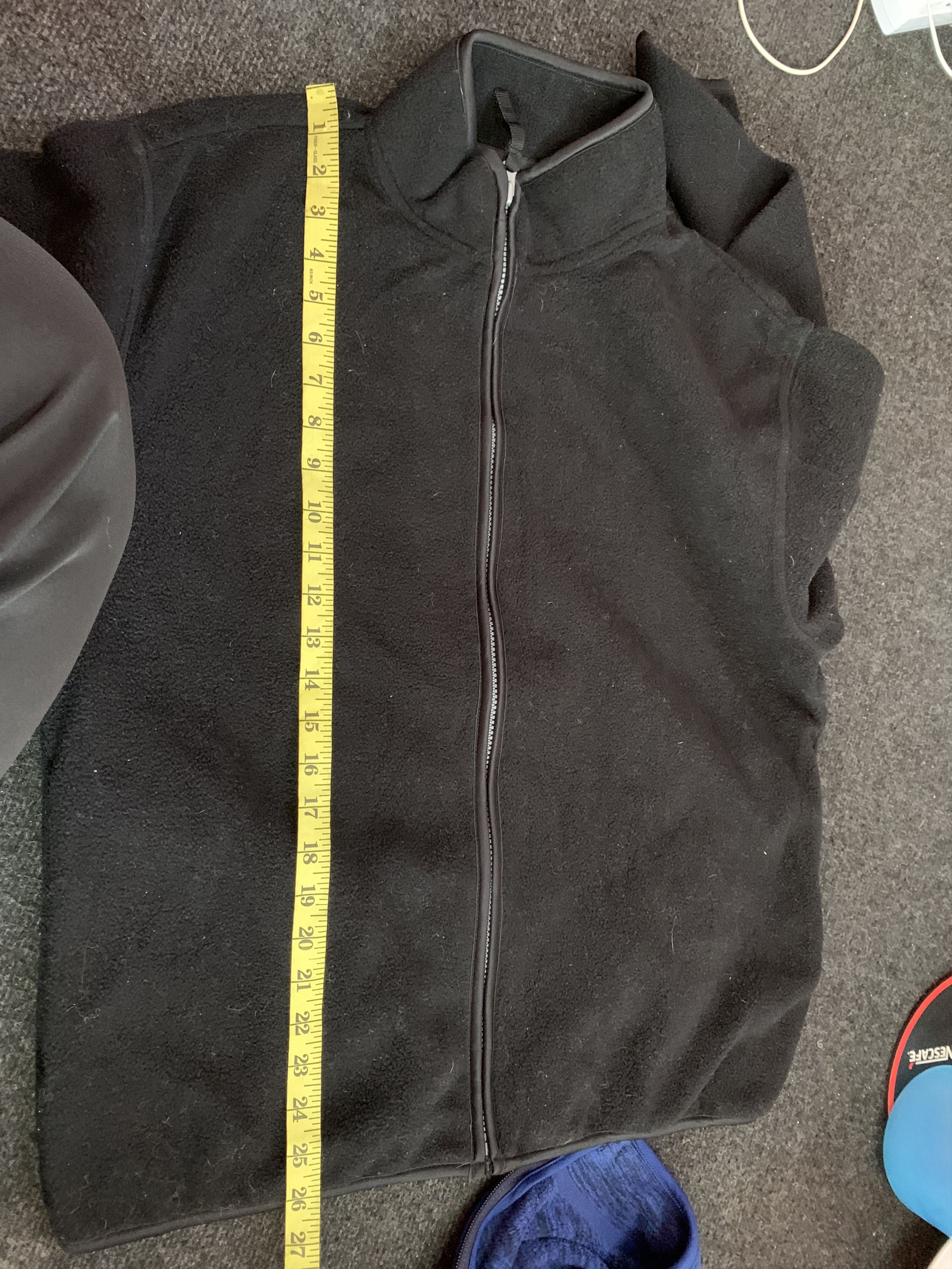 Japanese Brand Steals! Swooplex Plain Black Fleece Jacket Size US L / EU 52-54 / 3 - 10 Thumbnail