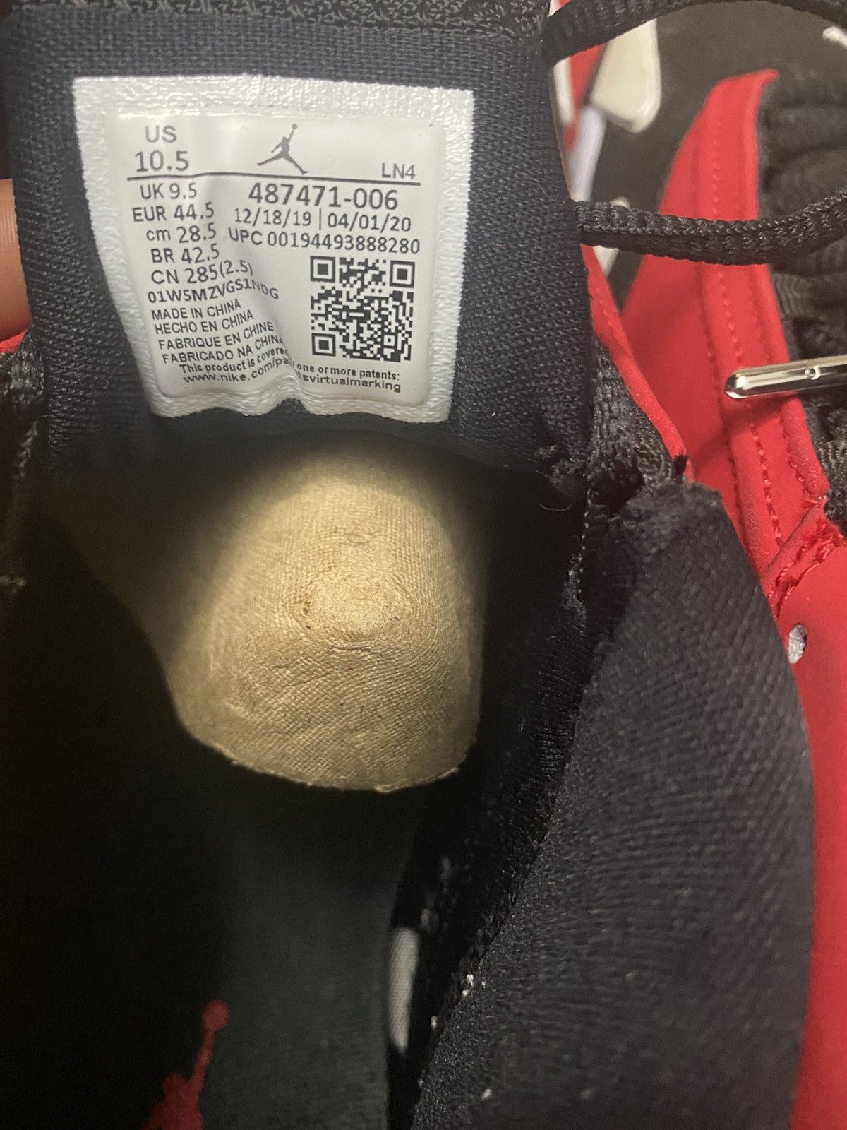 Jordan Brand Jordan 14 “Toro Red” Size US 10.5 / EU 43-44 - 7 Thumbnail